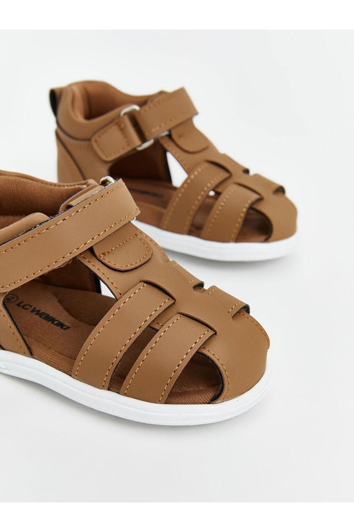 LC Waikiki-Lcw Steps Velcro Baby Boy Sandals 3