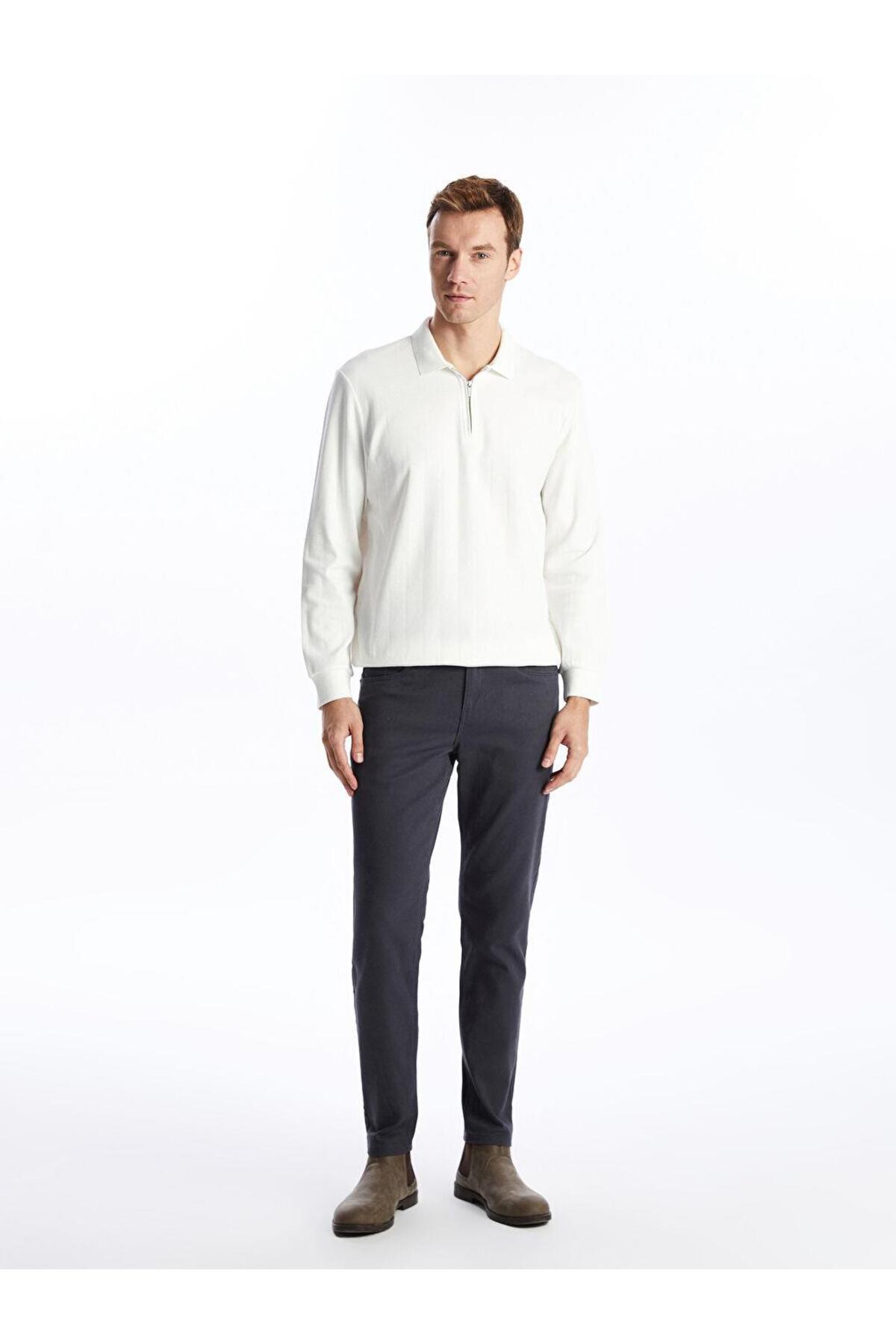 ال سی وایکیکی شلوار مردانه چینو مدل Basic Slim Fit LCWAIKIKI