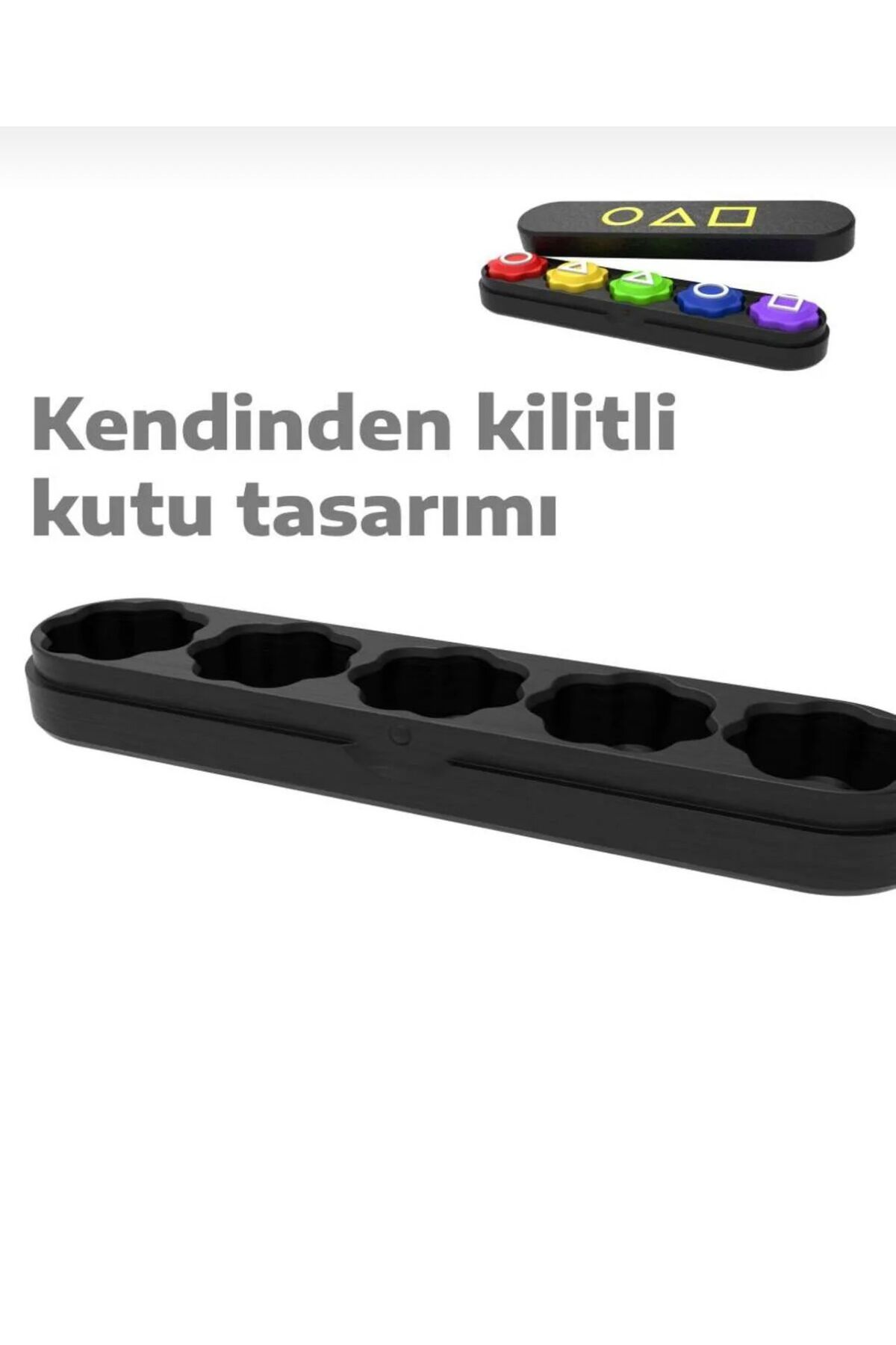 goshawk-Squid Game Game 5 Stone Set Squid Game Colorful Stone Gonggi Sandy Version 3