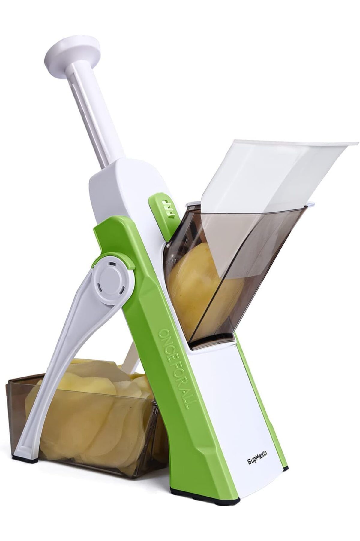 AKDC-Vegetable Slicer, Potato Chopper with Julienne & Dicer, Thickness Adjuster 1