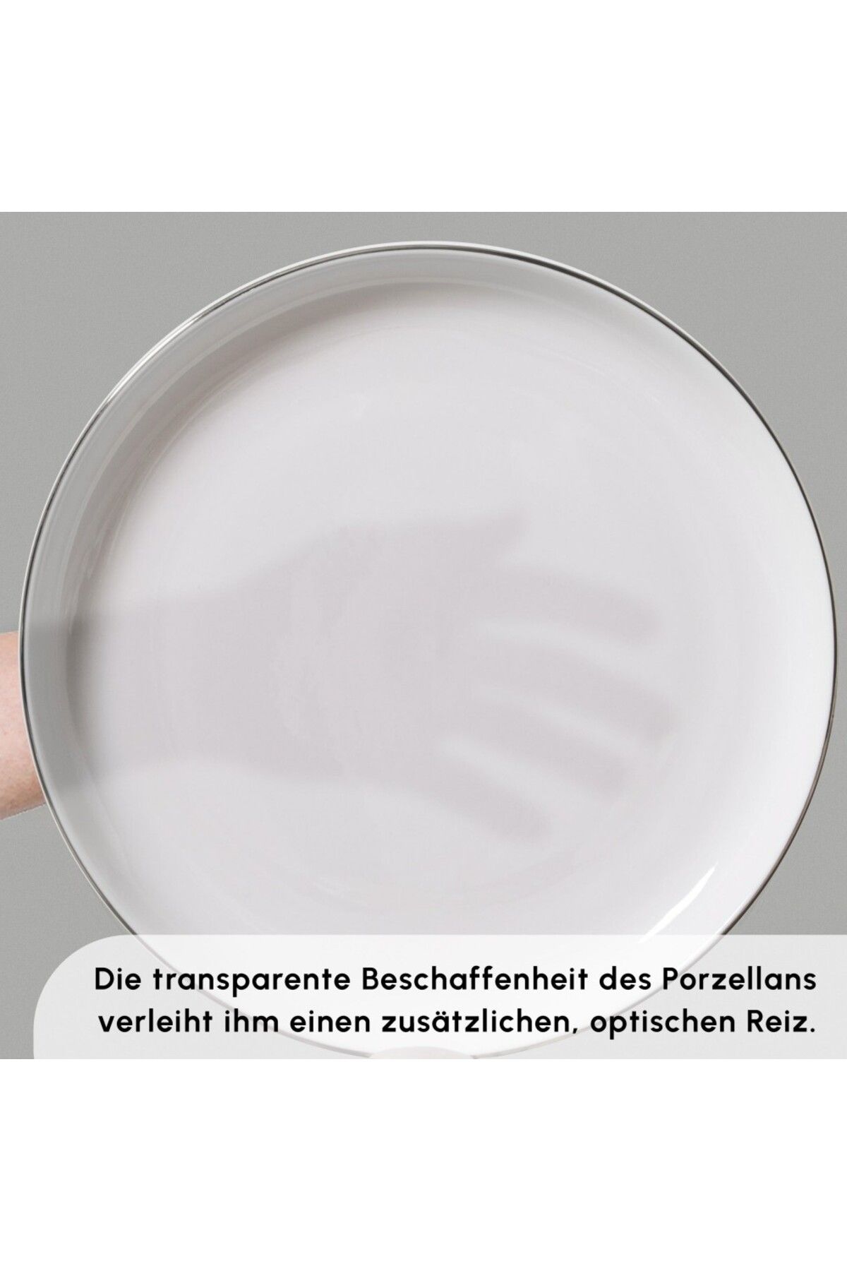 Karaca-Streamline Favaro 53-Teiliges 12-Personen Geschirrset Platin 4