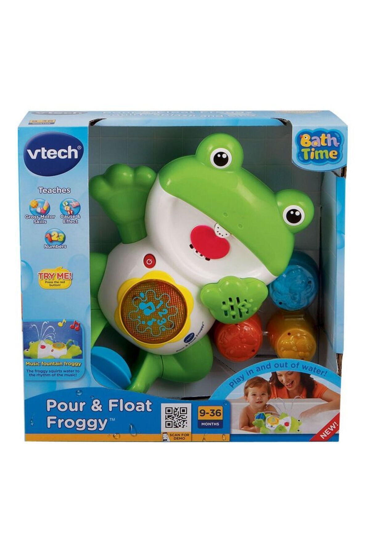 V-tech-Vtech Pour & Float Froggy 80-129500 1