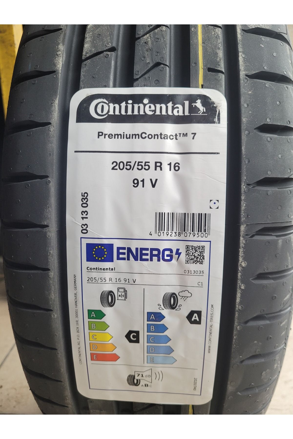 205/55r16 Premium Contact7 91v Set Olarak (4ADET) A Yol Tutuş 2025 Üretim* - 1