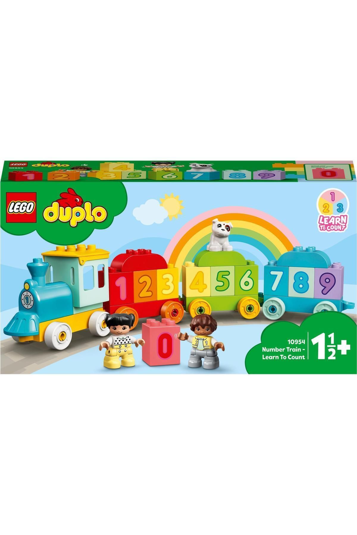 LEGO-® Duplo® Trenulețul Primelor Numere - Învață să Numeri 10954 - Set de Construcție pentru Copii Mici (23 PIESE) 3