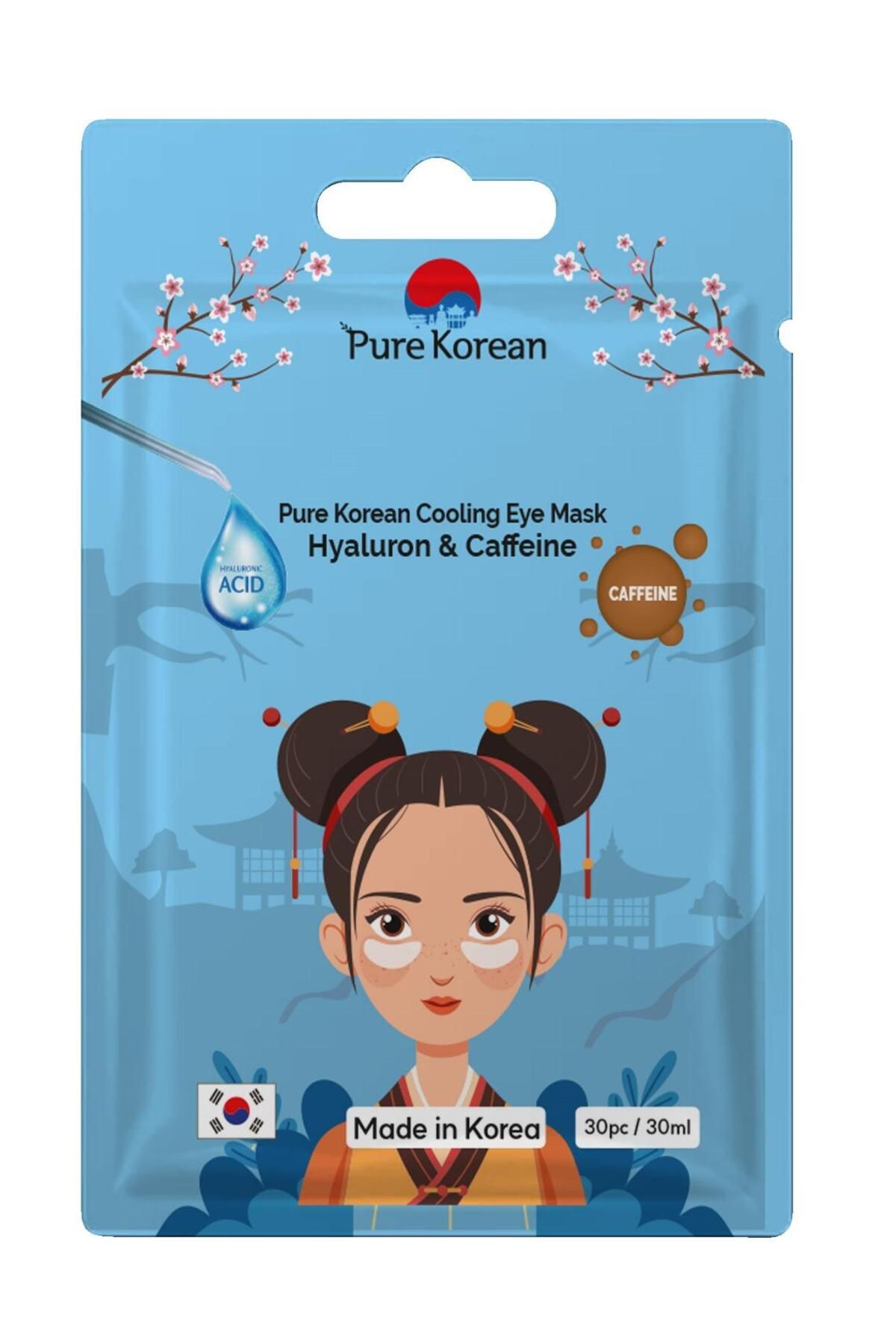 PURE KOREAN Cooling Eye Mask (Hyaluron & Caffeine)