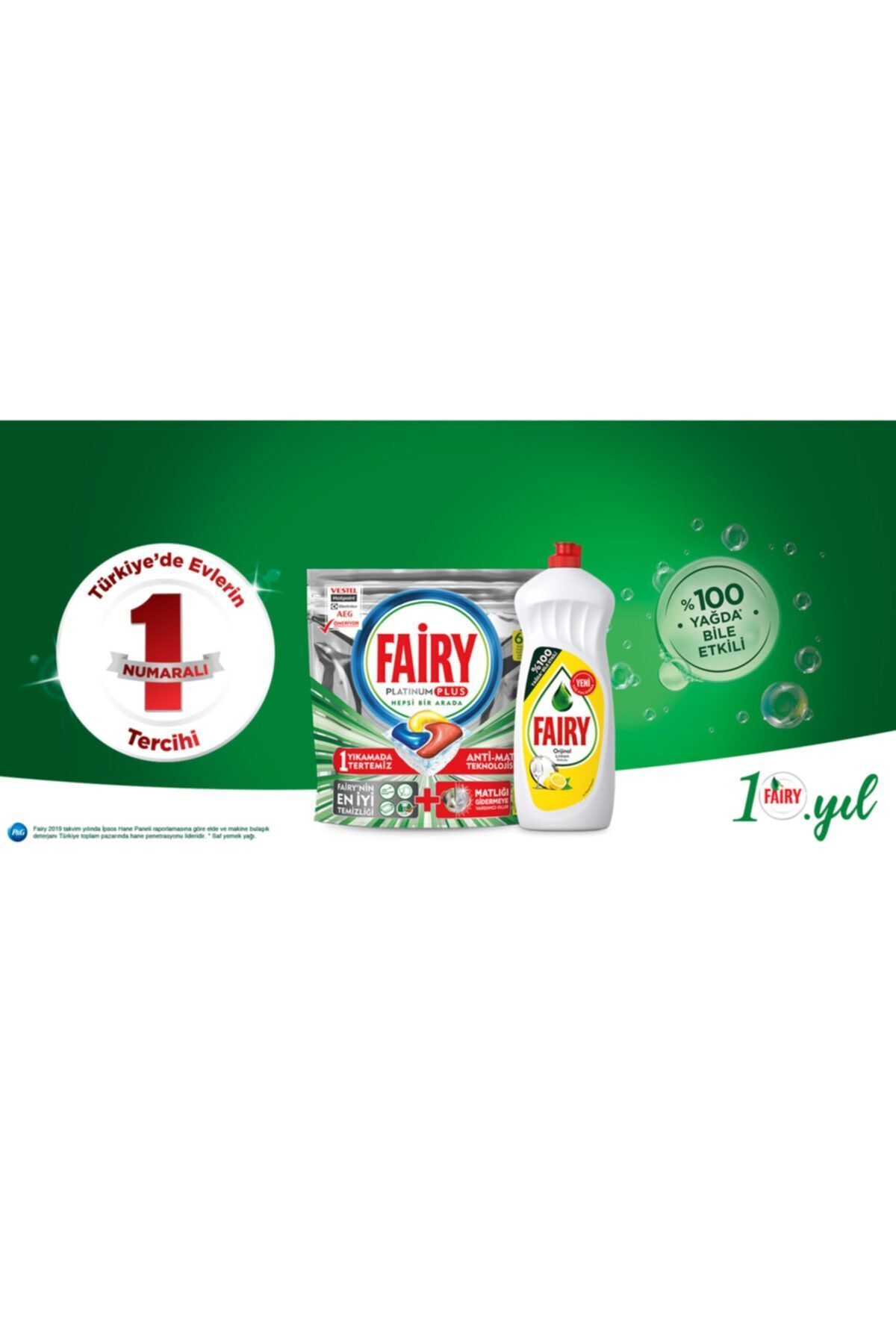 Fairy-Lemon Liquid Detergent 650 ml 5