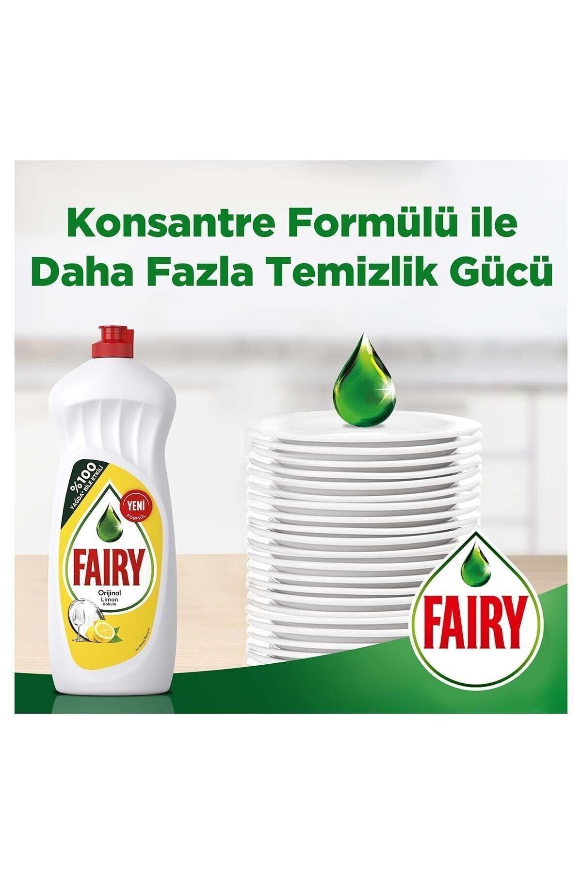 Fairy-Lemon Liquid Detergent 650 ml 2