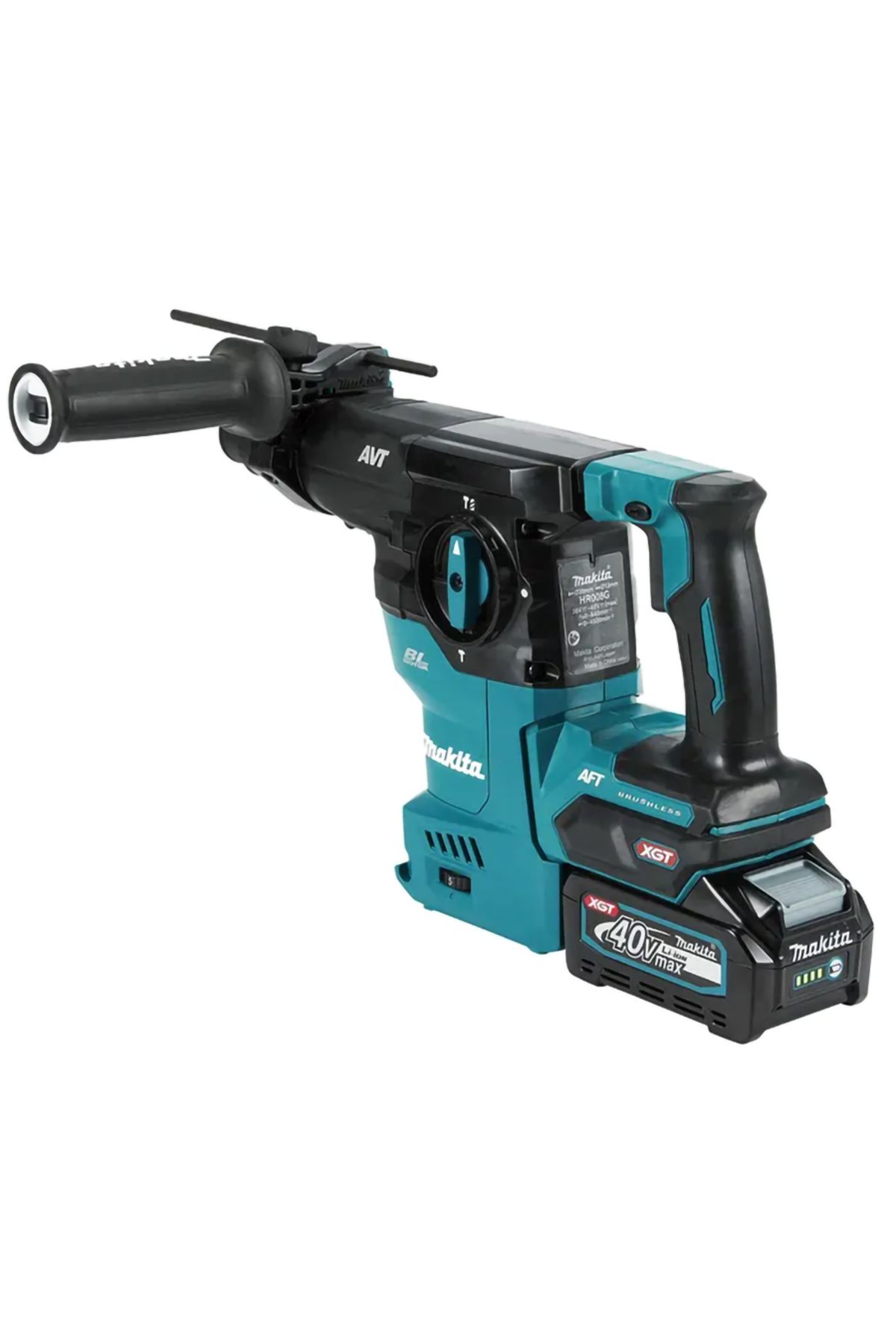 Makita-مطرقة دوارة لاسلكية HR008GM201، 40 فولت، 3 أوضاع، بتات SDS Plus، 3.9 جول، 4.5 كجم 3