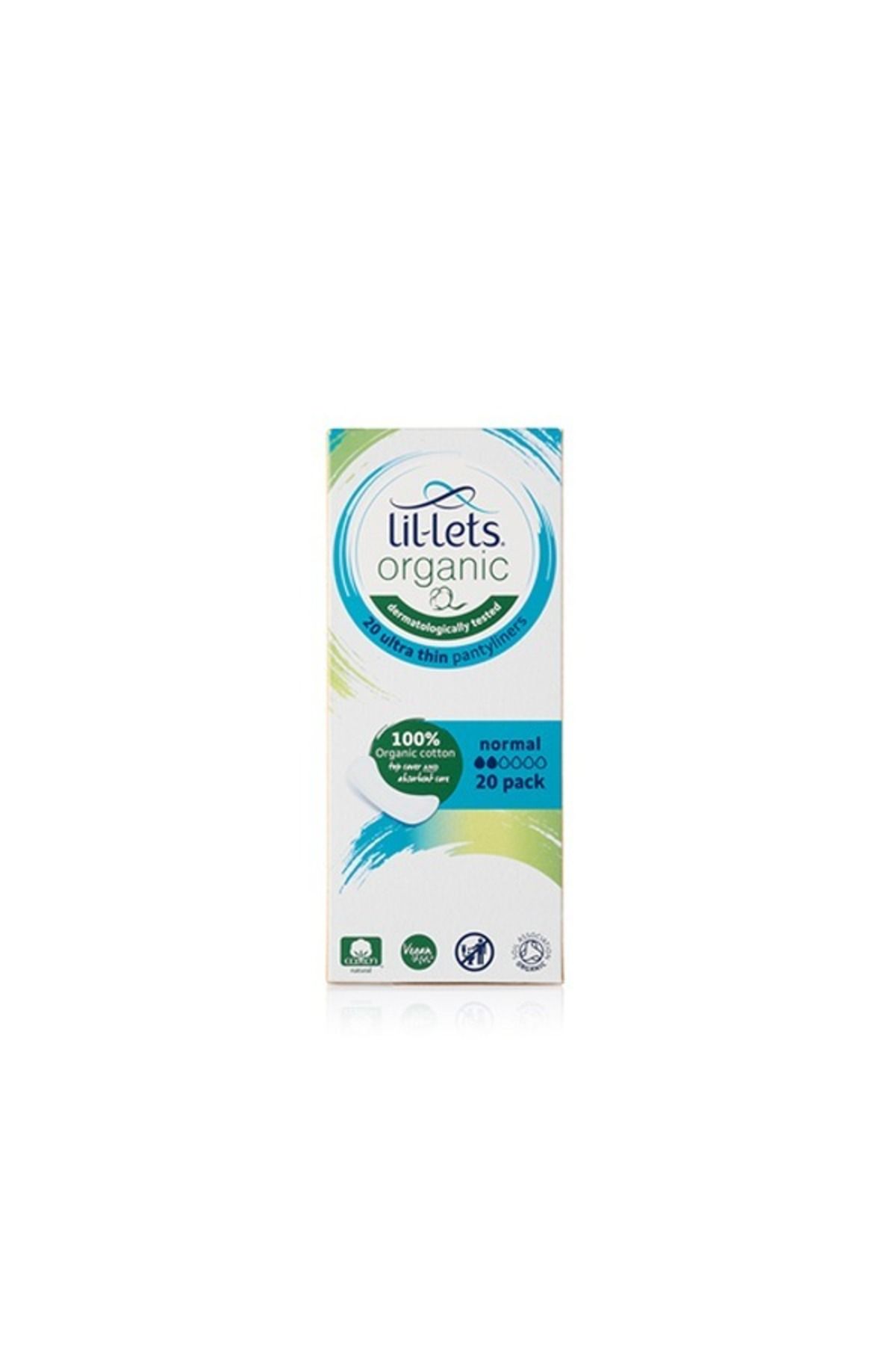 Lil-Lets-Organic Liners Normal 20S 1