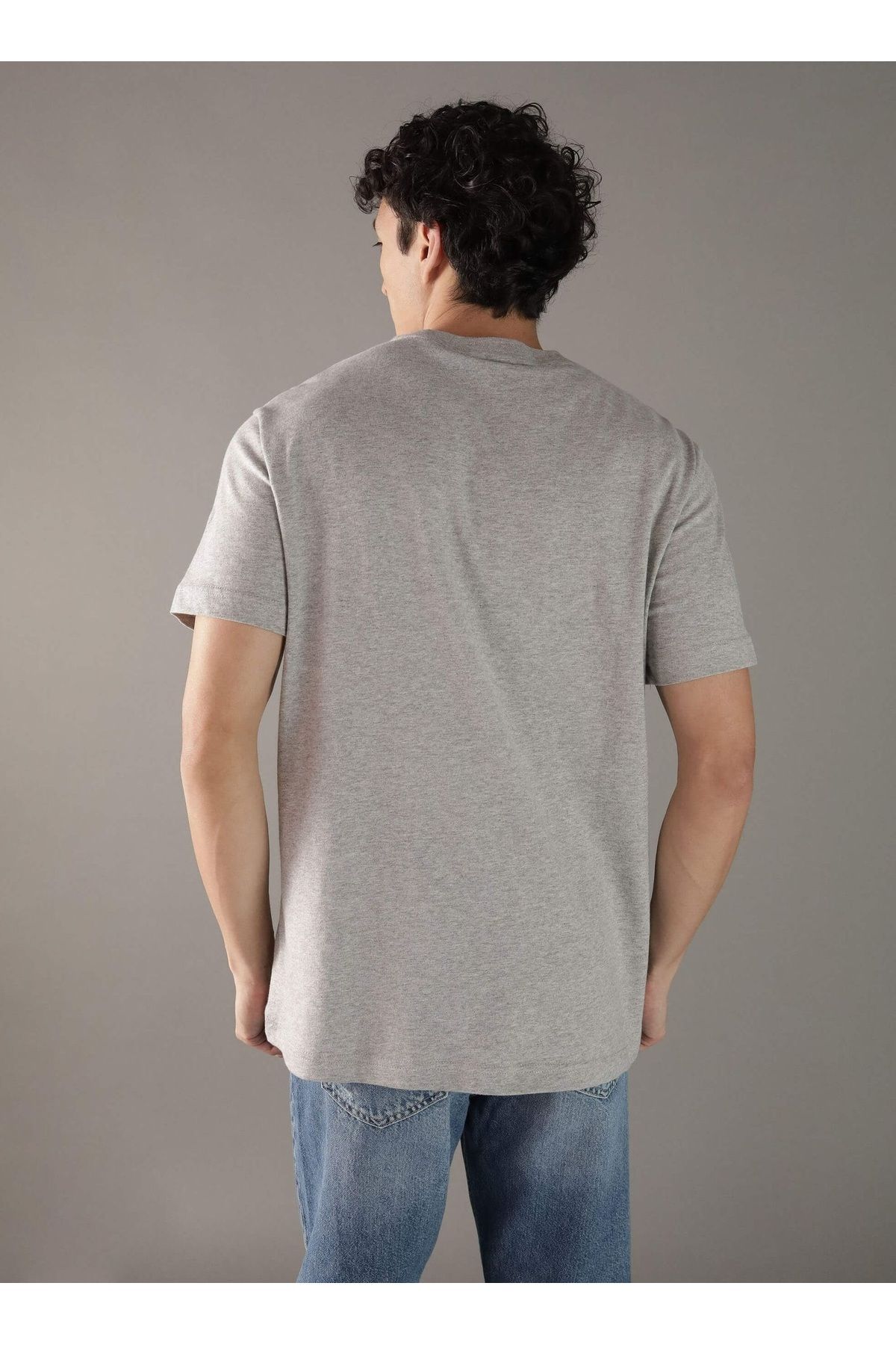تی شرت خاکستری مردانه آقایان P6T اورجینال Calvin Klein
