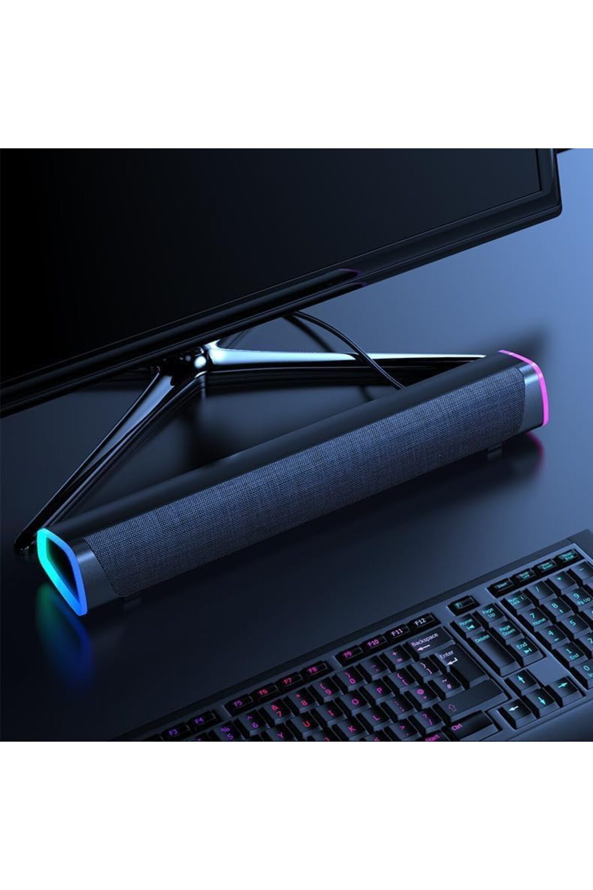 COOYA-Computer Speakers, USB Powered Bluetooth 3D Stereo Surround Sound Box for Computer Smartphone Tablet 8