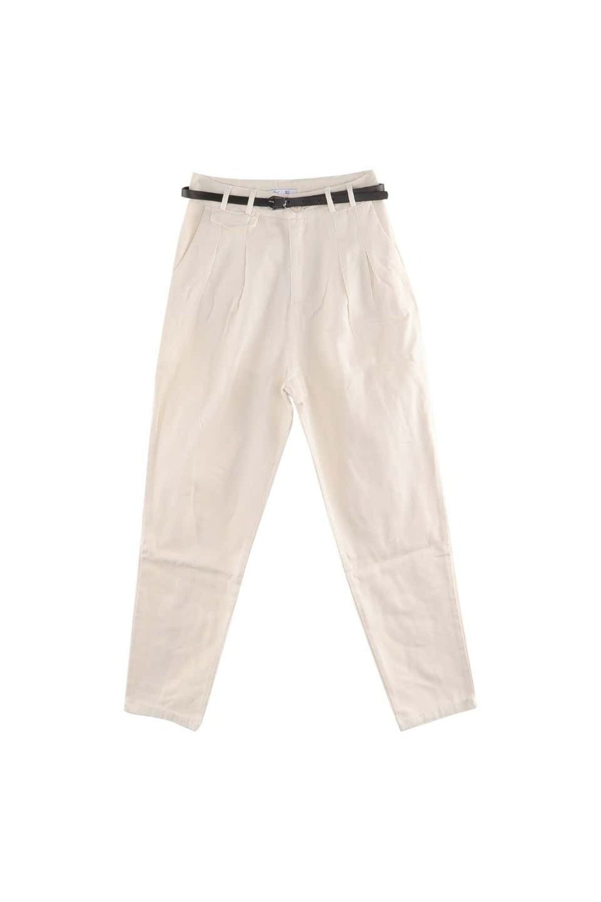 Mishkat-Boyfriend Trousers with Mini Pocket 1