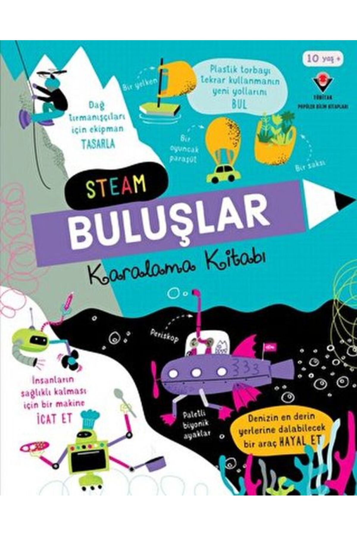 Destek Yayınları STEAM Buluşlar Karalama Kitabı