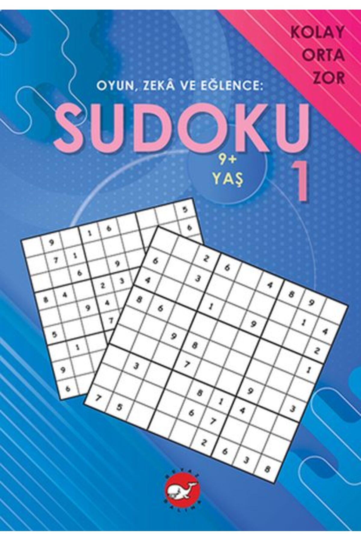 Karma Kitaplar Oyun, Zeka ve Eğlence: Sudoku 1 Kolay, Orta, Zor (9+ Yaş)