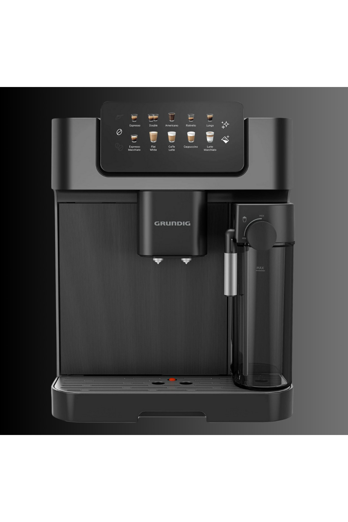 Grundig-Coffee Fully Automatic Espresso Machine Inox 3