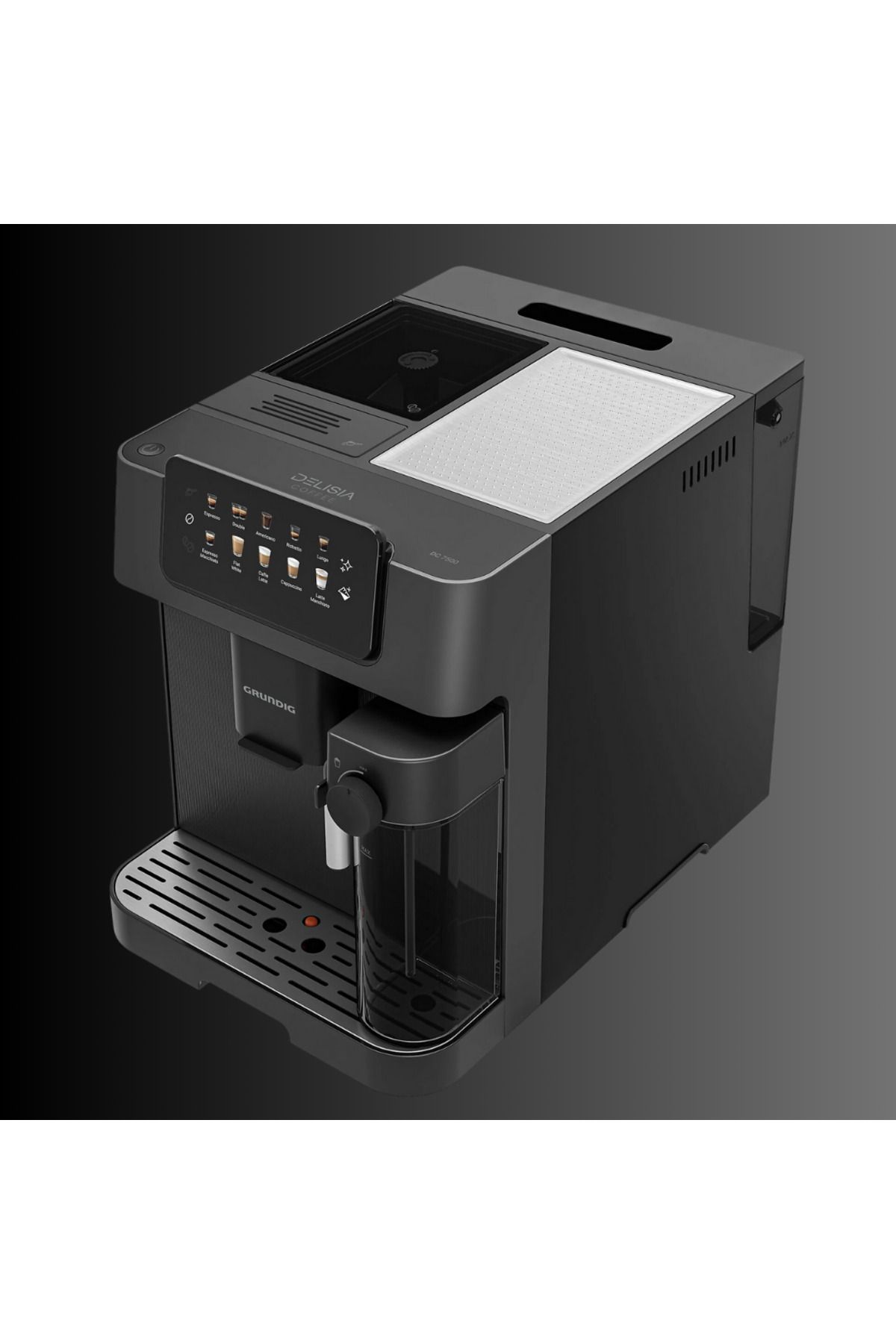 Grundig-Coffee Fully Automatic Espresso Machine Inox 5
