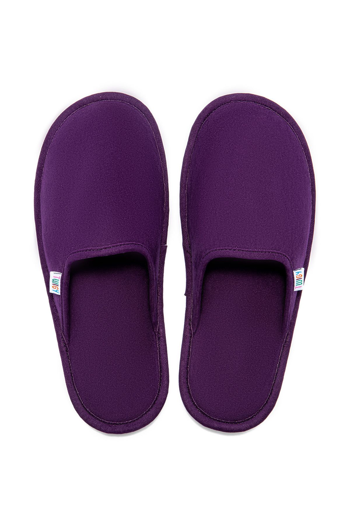 Twigy-Purple Women's Waiter Size House Slippers 36/41 3