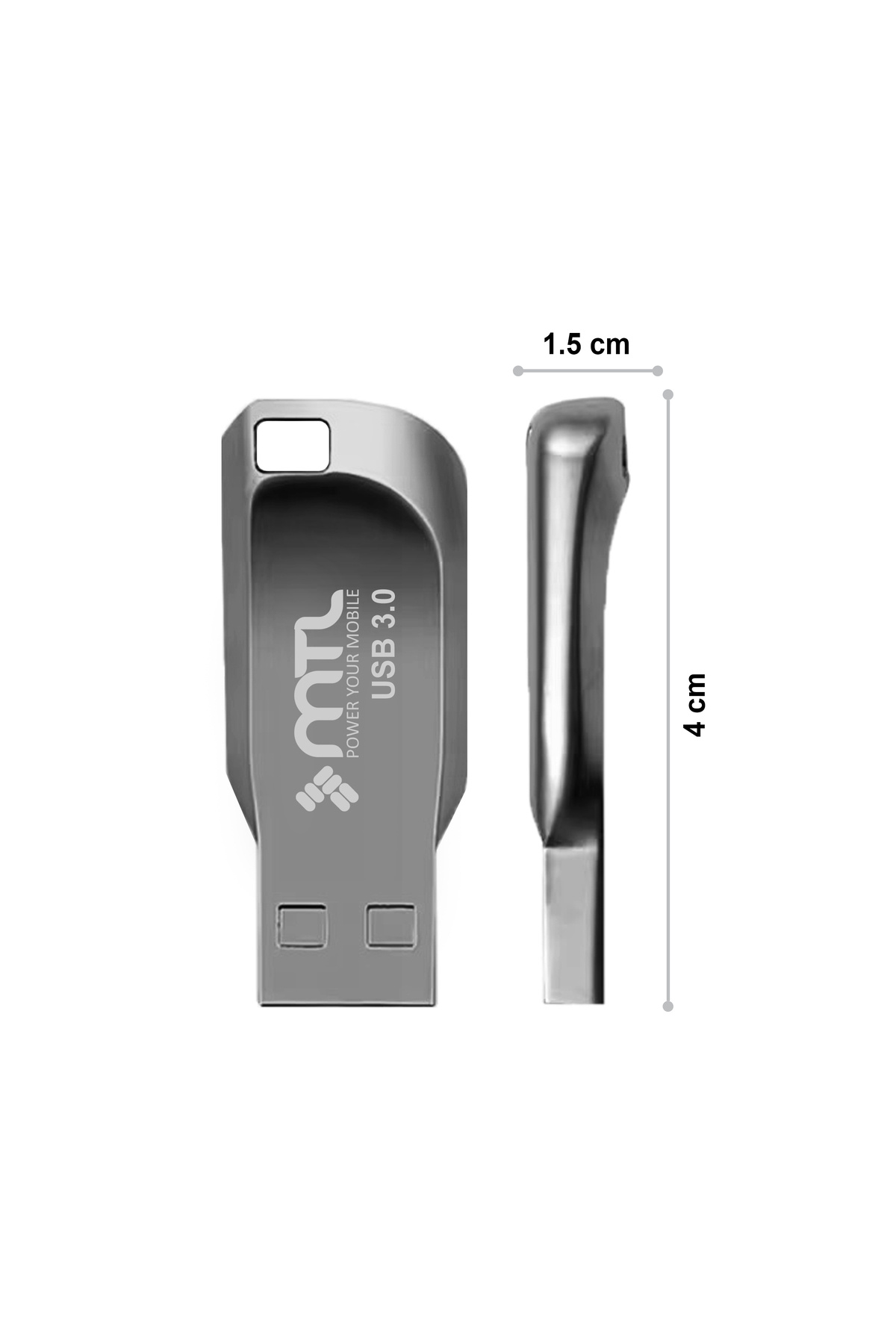 MTL-64 Gb USB 3.0 Metal Memory Drive 2