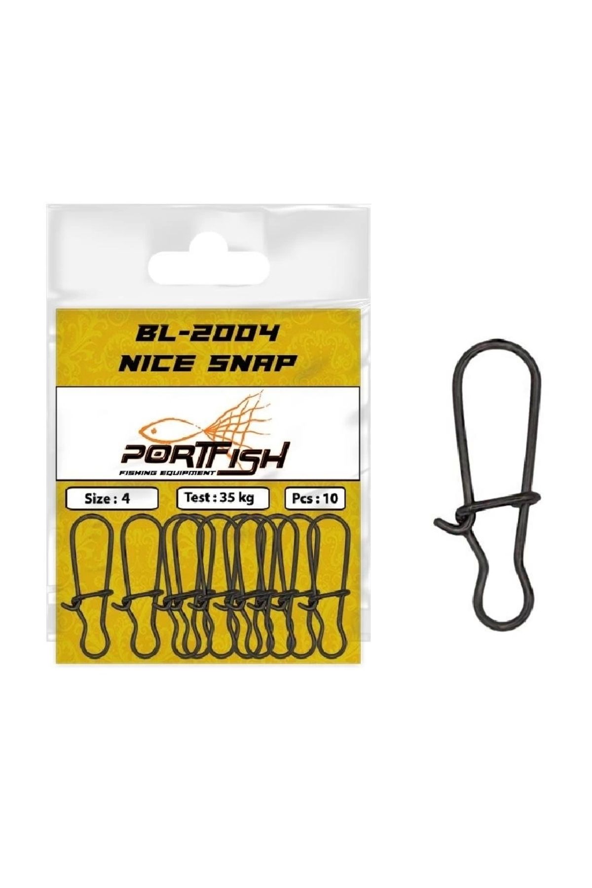 STANDART Rapala Klipsi, Maket Balık Klipsi Portfish Bl-2004 No:3