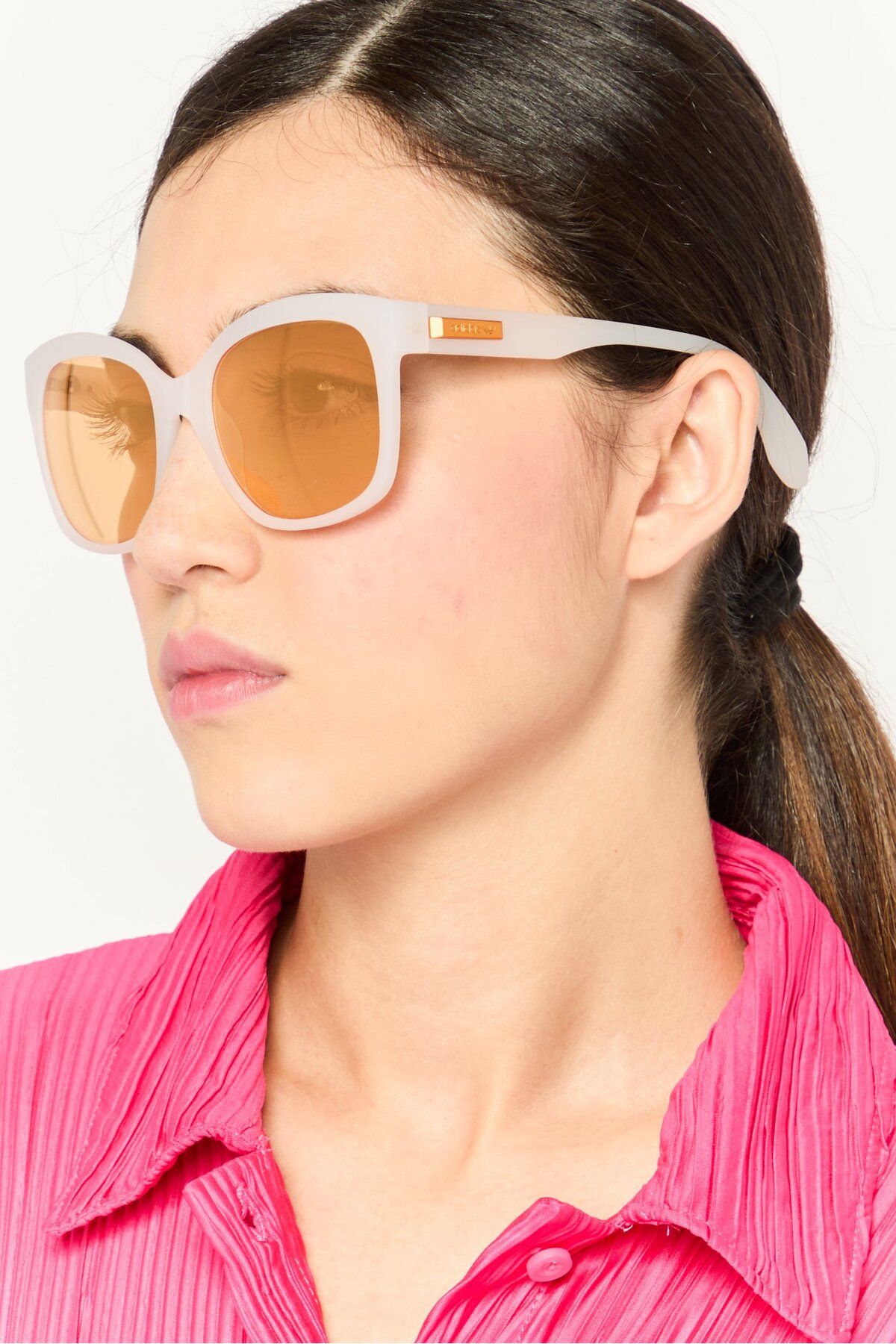 adidas-Women Or0012 Round Sunglasses, Gold 2