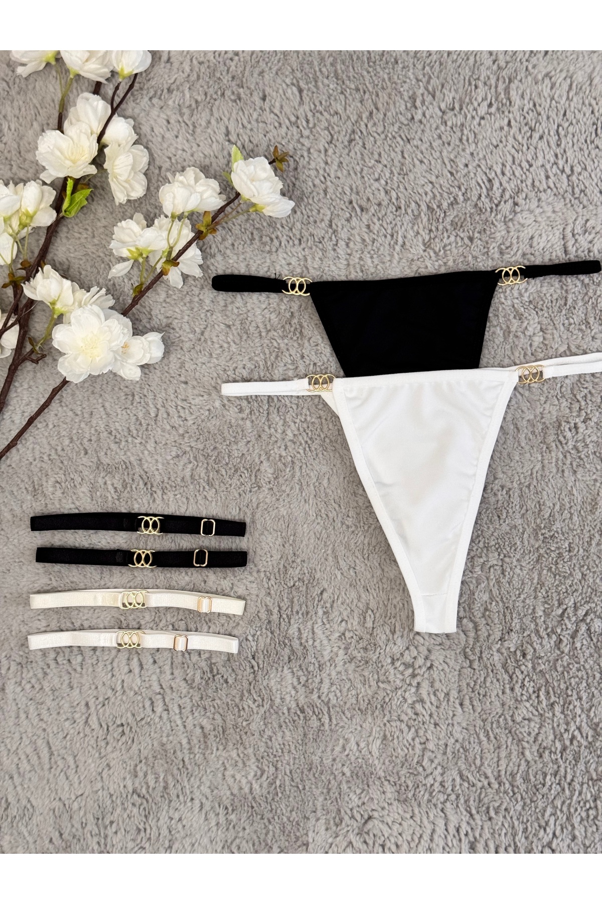 2-Pack Gold Accessory String Leg Accessory Set