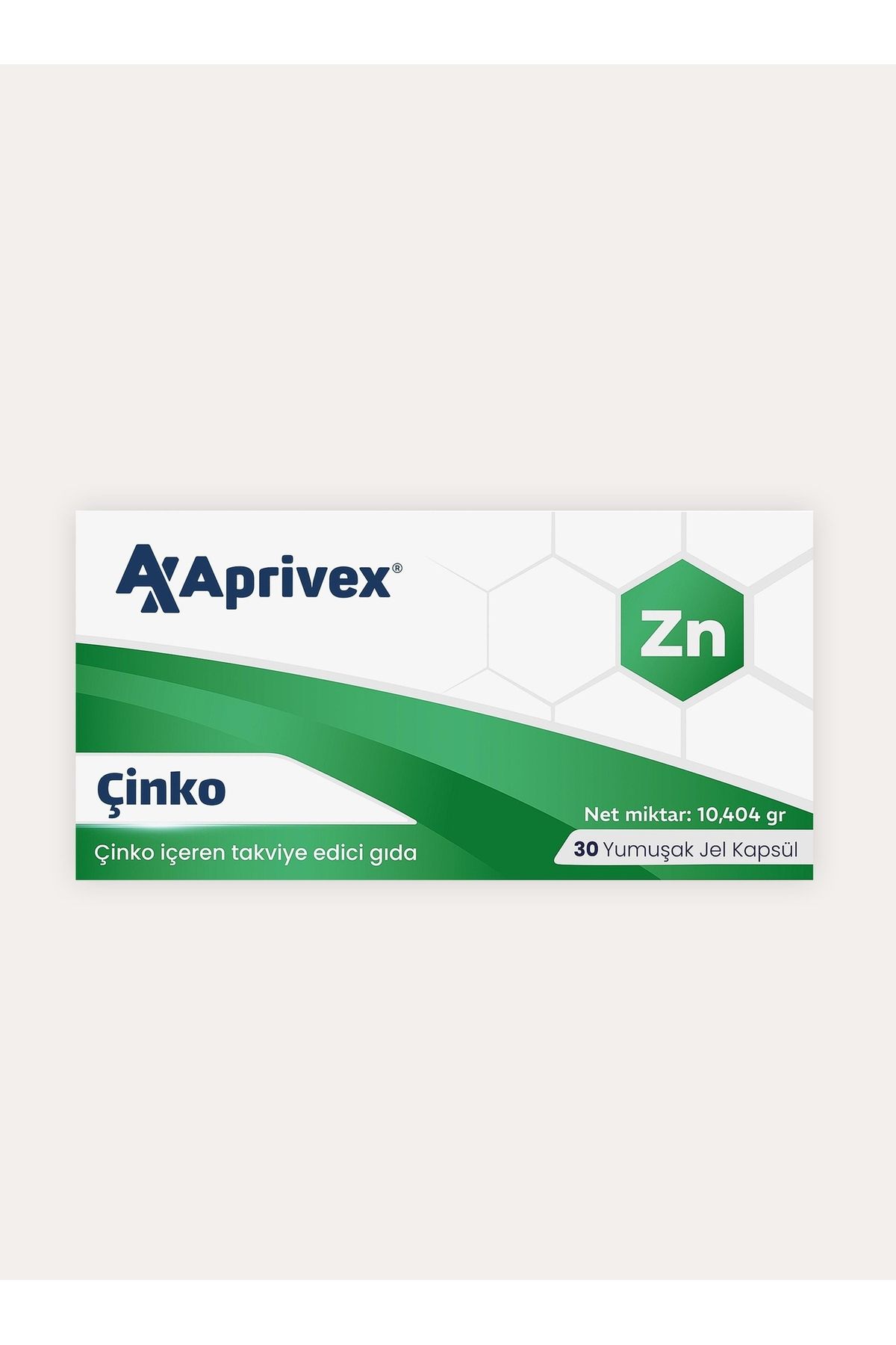Aprivex-Soft Gel Capsule Zinc 30 1