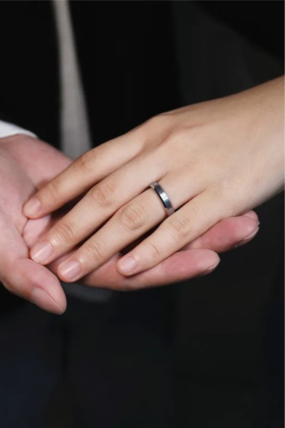 Takı Dükkanı 4mm Köşeli Mat Düz Model Unisex Erkek Kadın Çelik Alyans Yüzük cl40 görsel 7