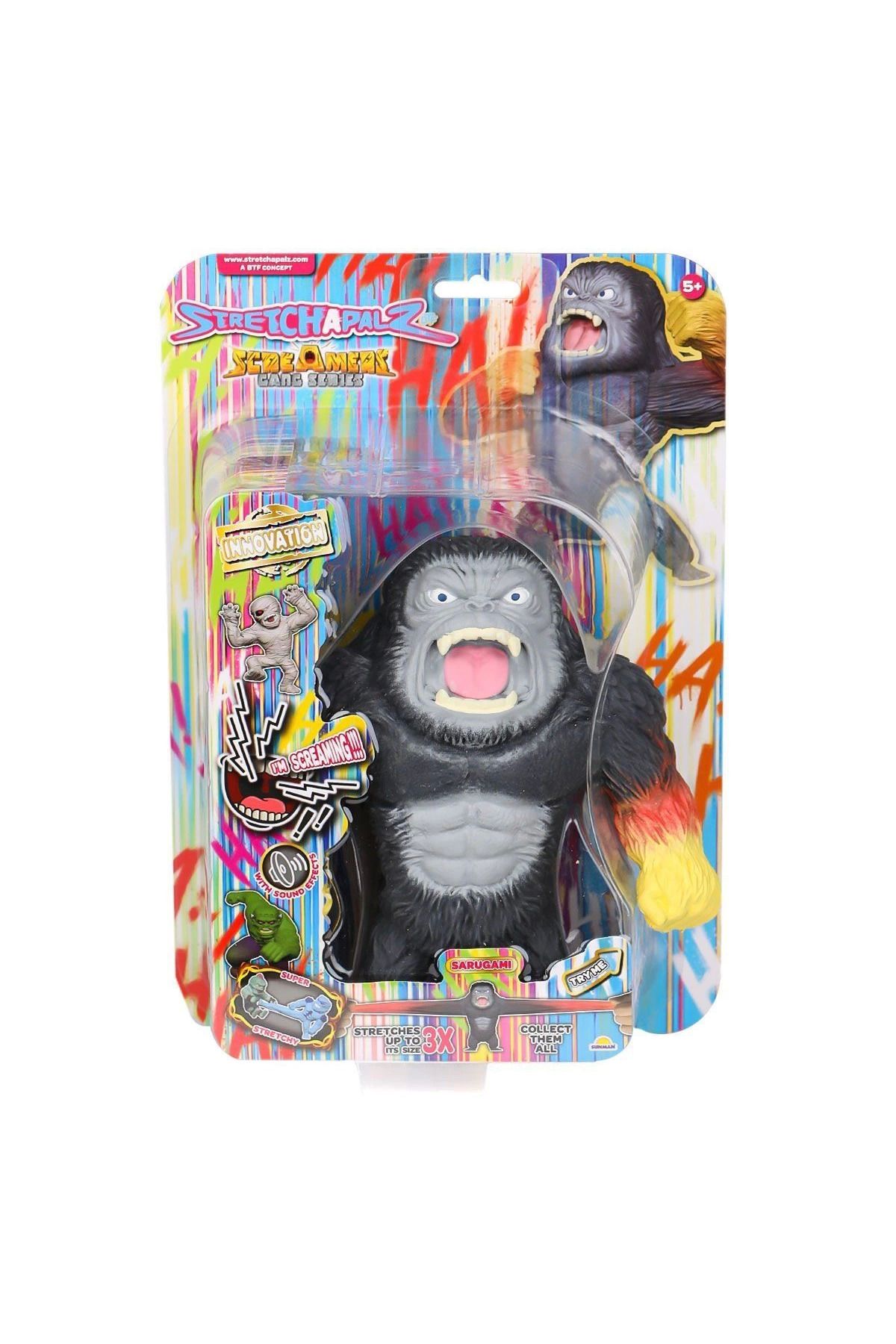 Eldenör 1012358 Sesli Stretchapalz Screamers Gang Seri 16 Cm -sunman