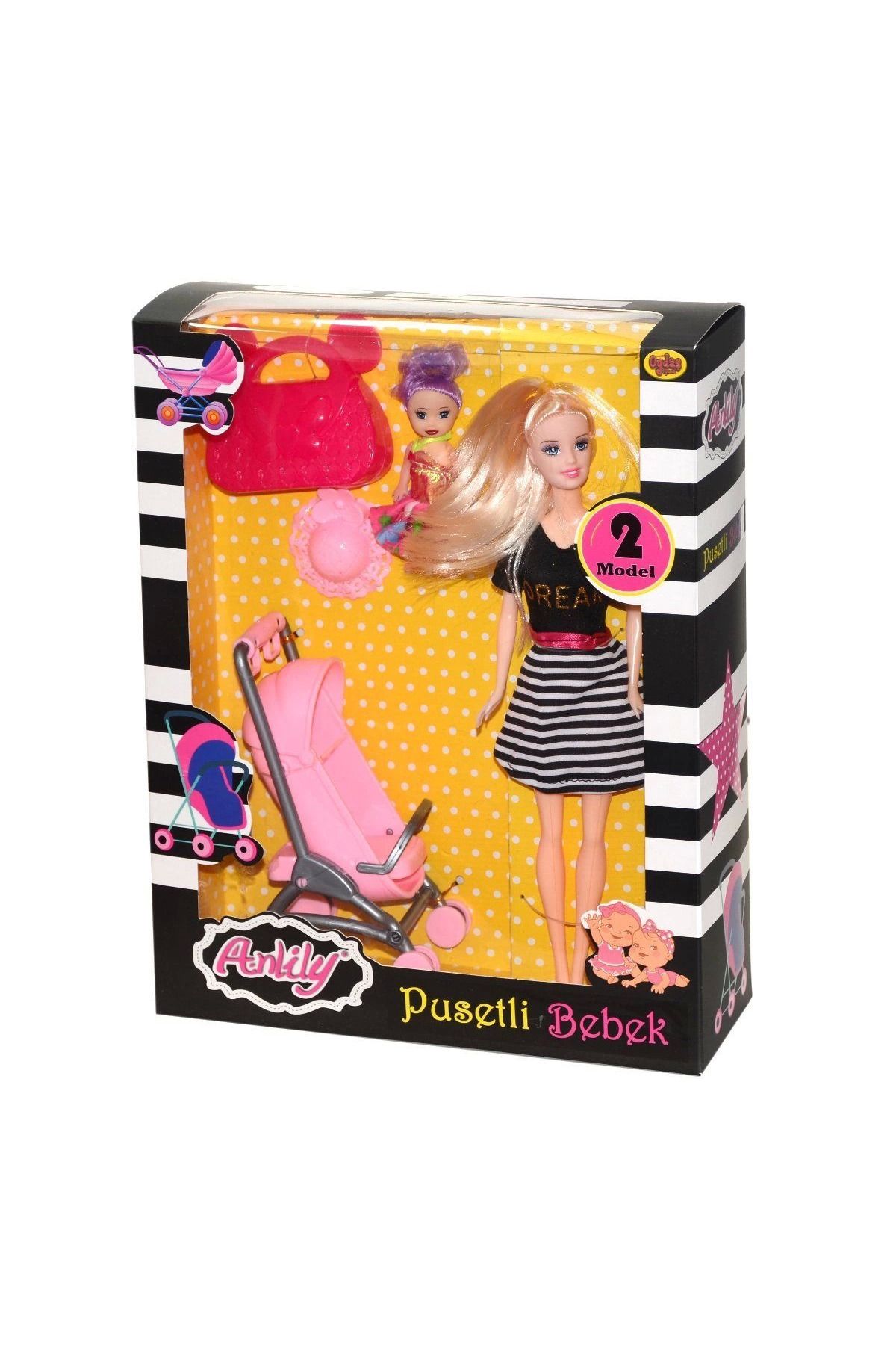 Eldenör 02426 Anlily Pusetli Bebek -oydaş Oyuncak