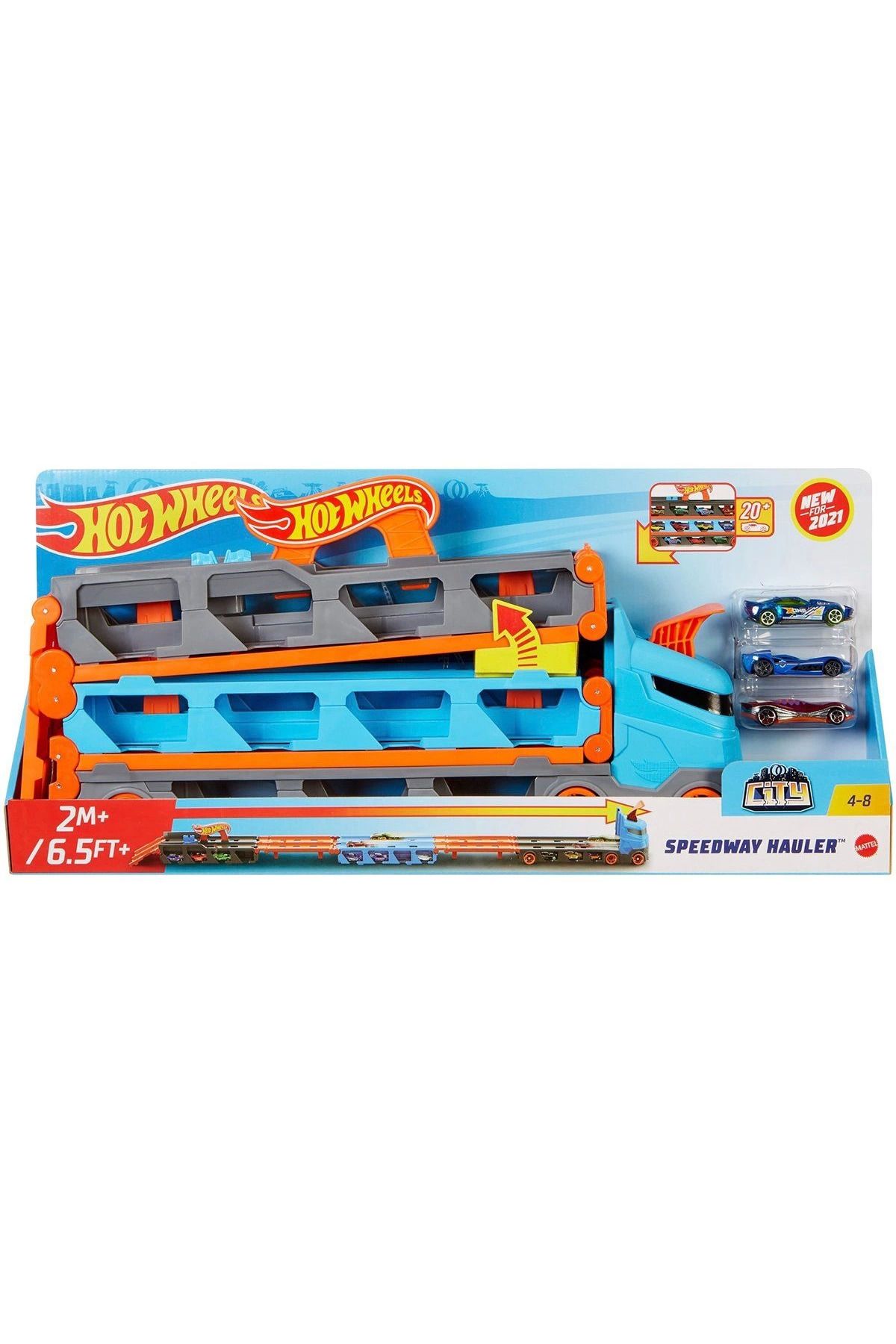 Esrion Gvg37 Hot Wheels Sürat Pistli Tır