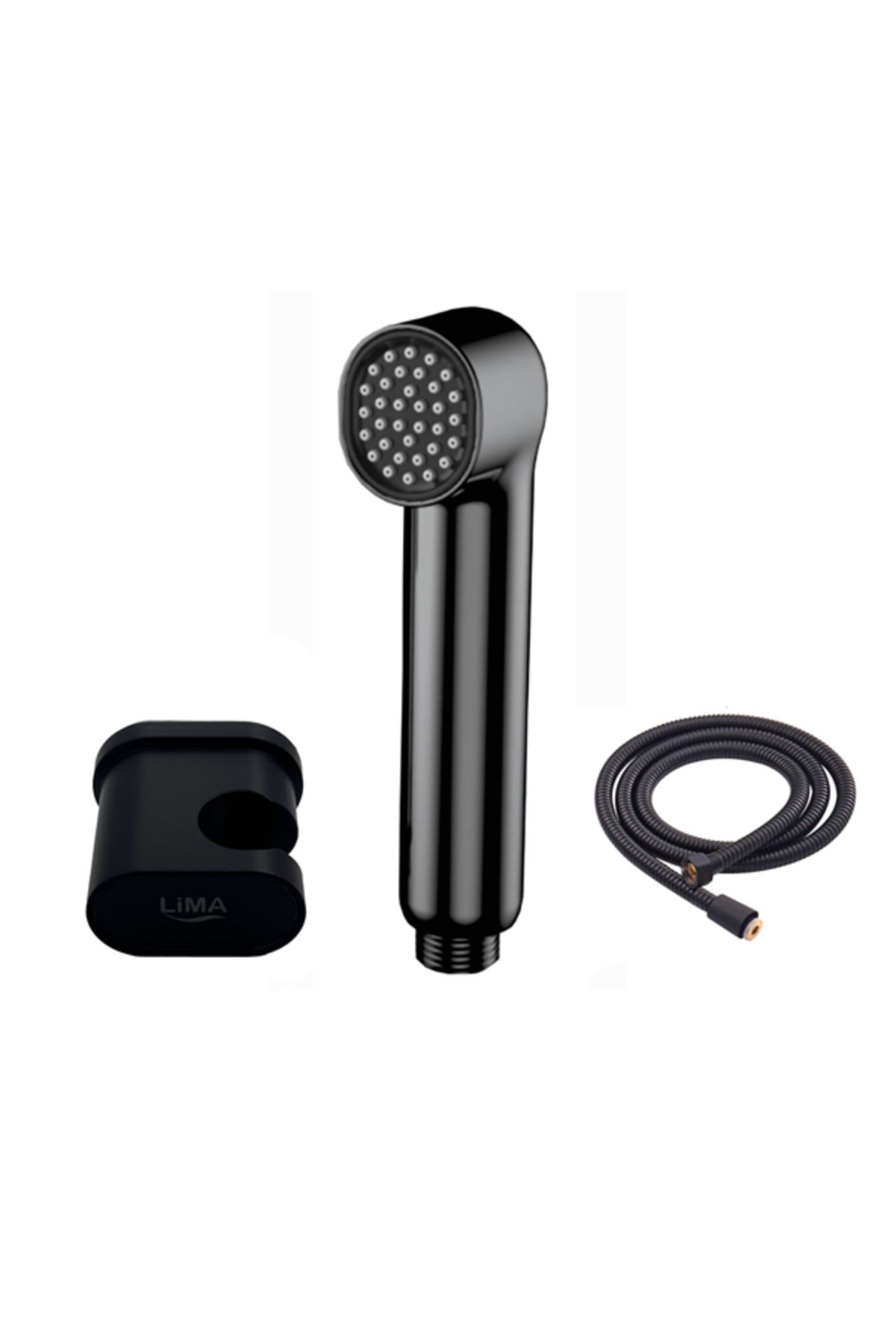 Lima-Lima Matte Black Bidet with Base and Hose 1