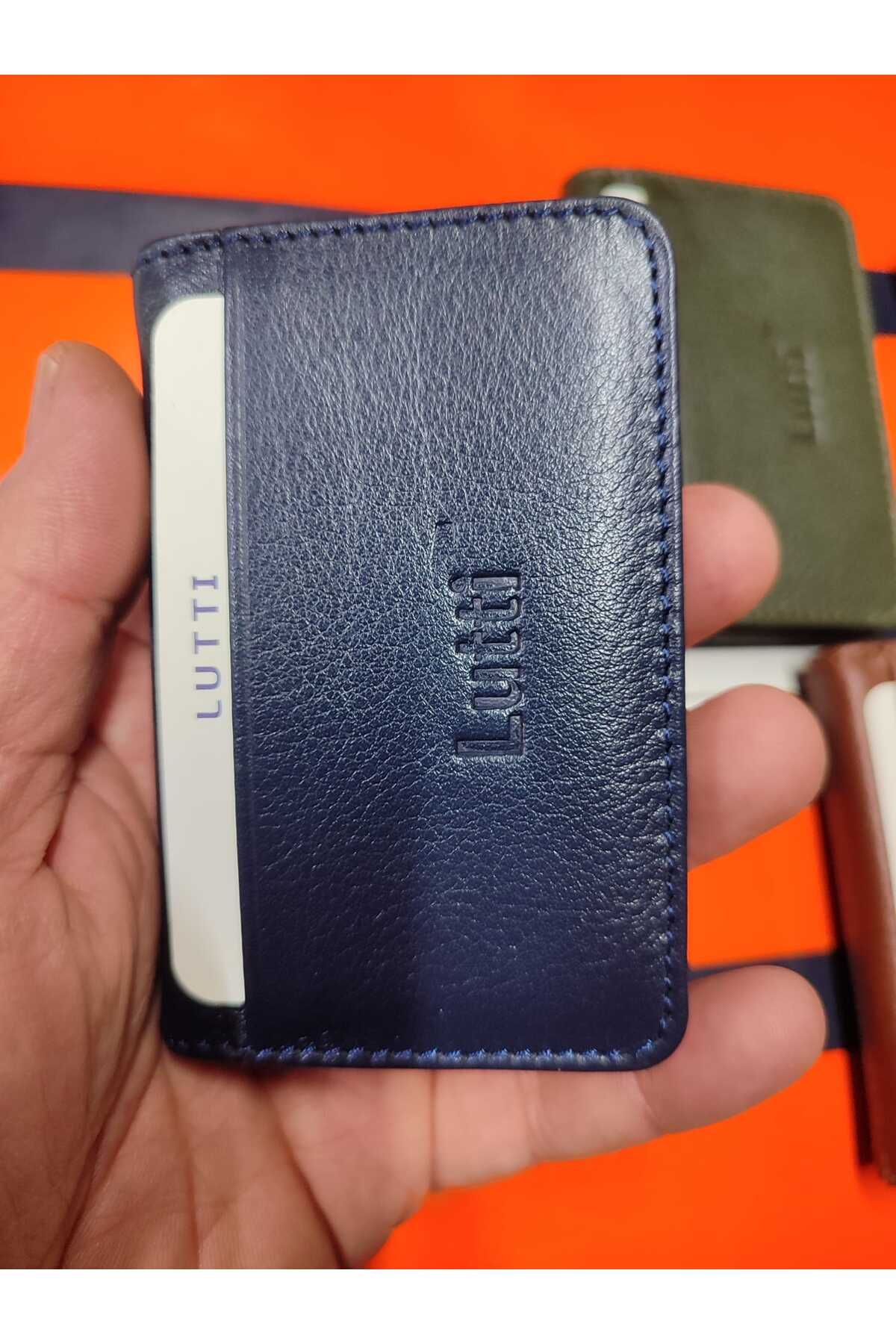 Lutti-Mica Card Holder Made of Genuine Leather 1