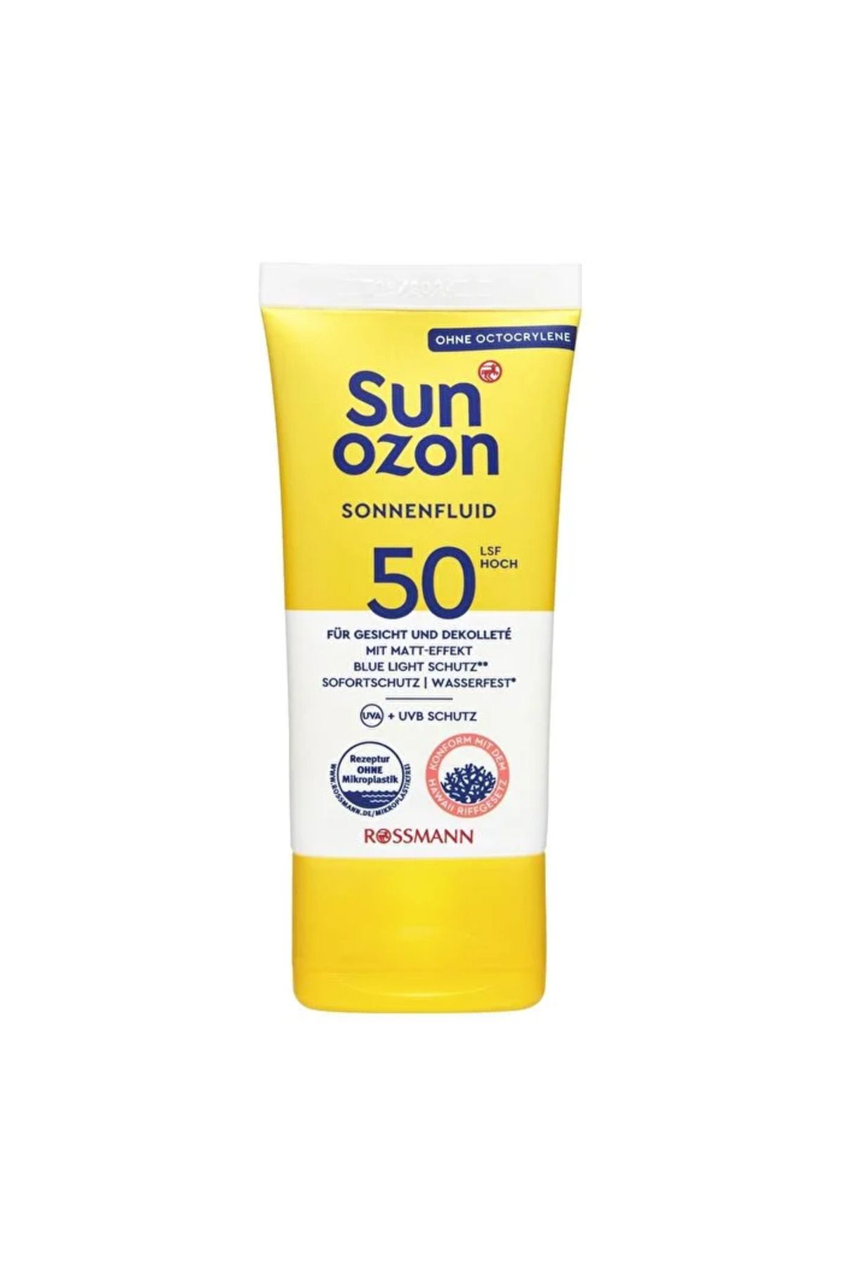 SunOzon Güneş Koruyucu Yüz Kremi 50SPF - - 50 ml