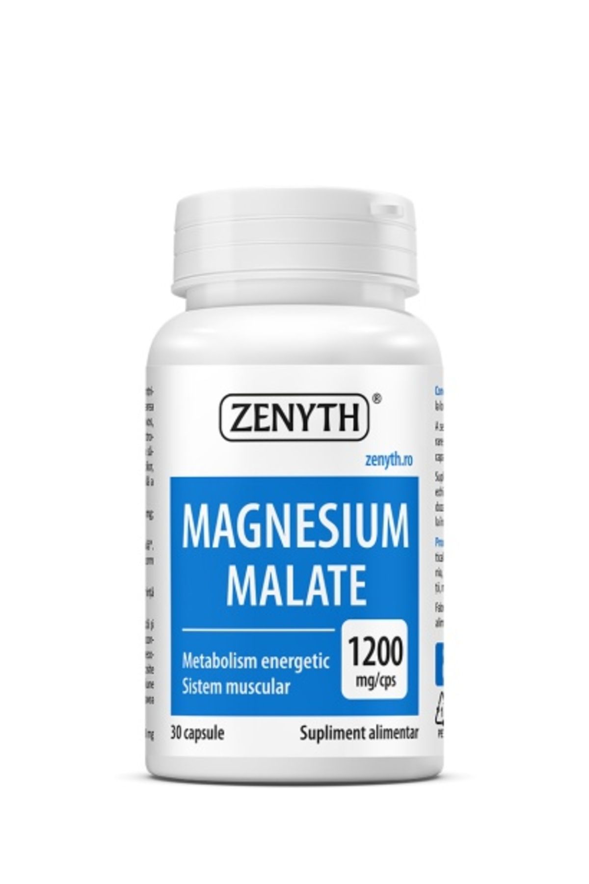 ZENYTH Malat De Magneziu 30 Cps - One Size