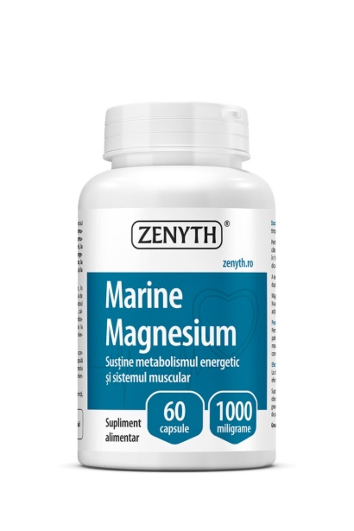 ZENYTH Magneziu Marin 60 Cps - One Size