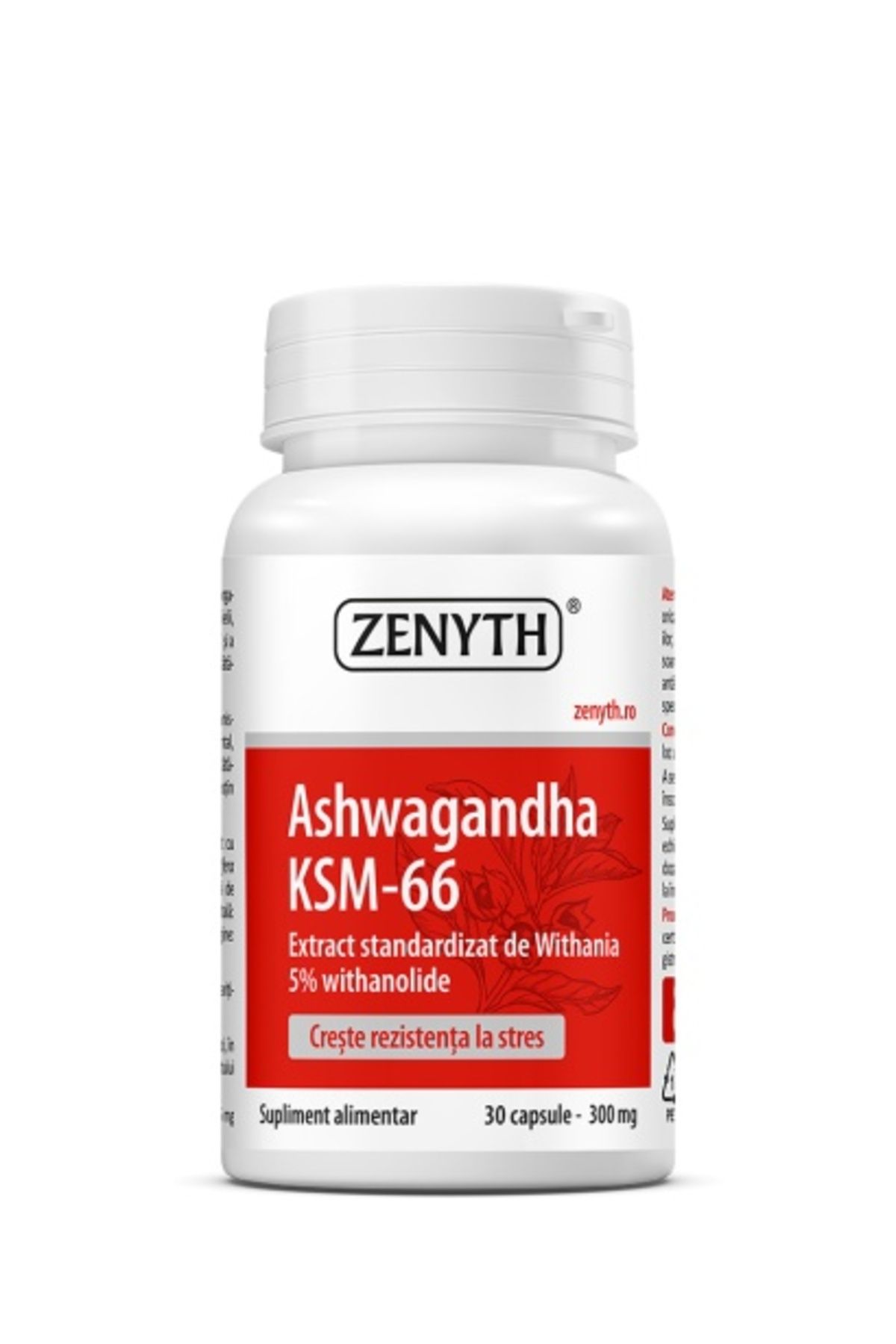 ZENYTH Ashwagandha Ksm-66 30 Cps - One Size