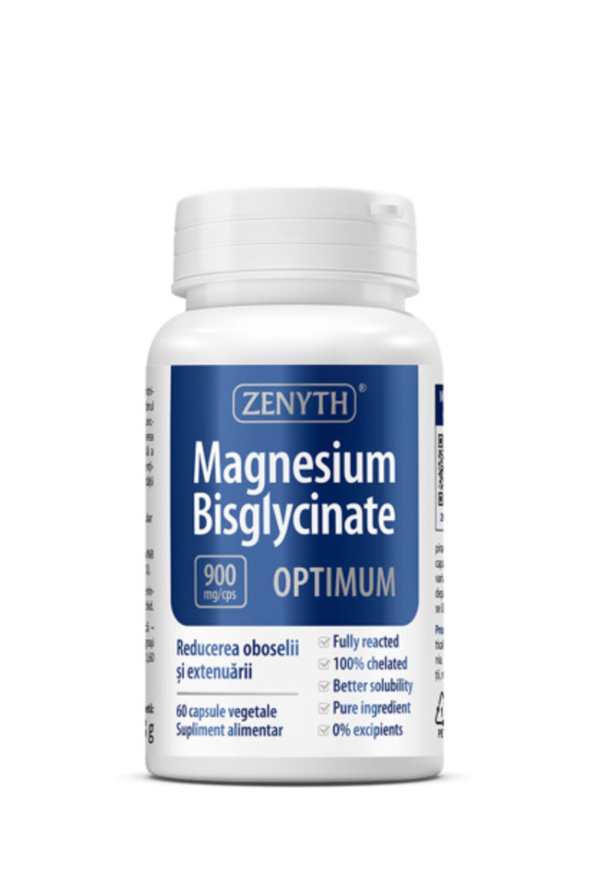 ZENYTH Bisglicinat De Magneziu Optimum 60cps - One Size