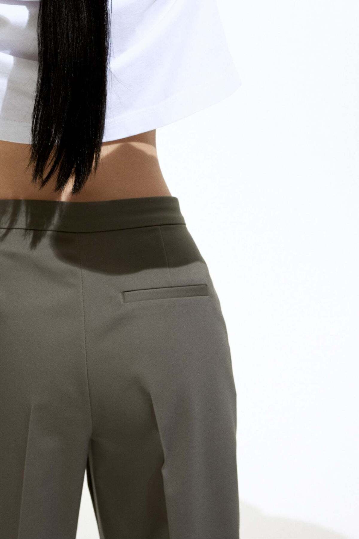 H&M-Tailored Cigarette Trousers 5