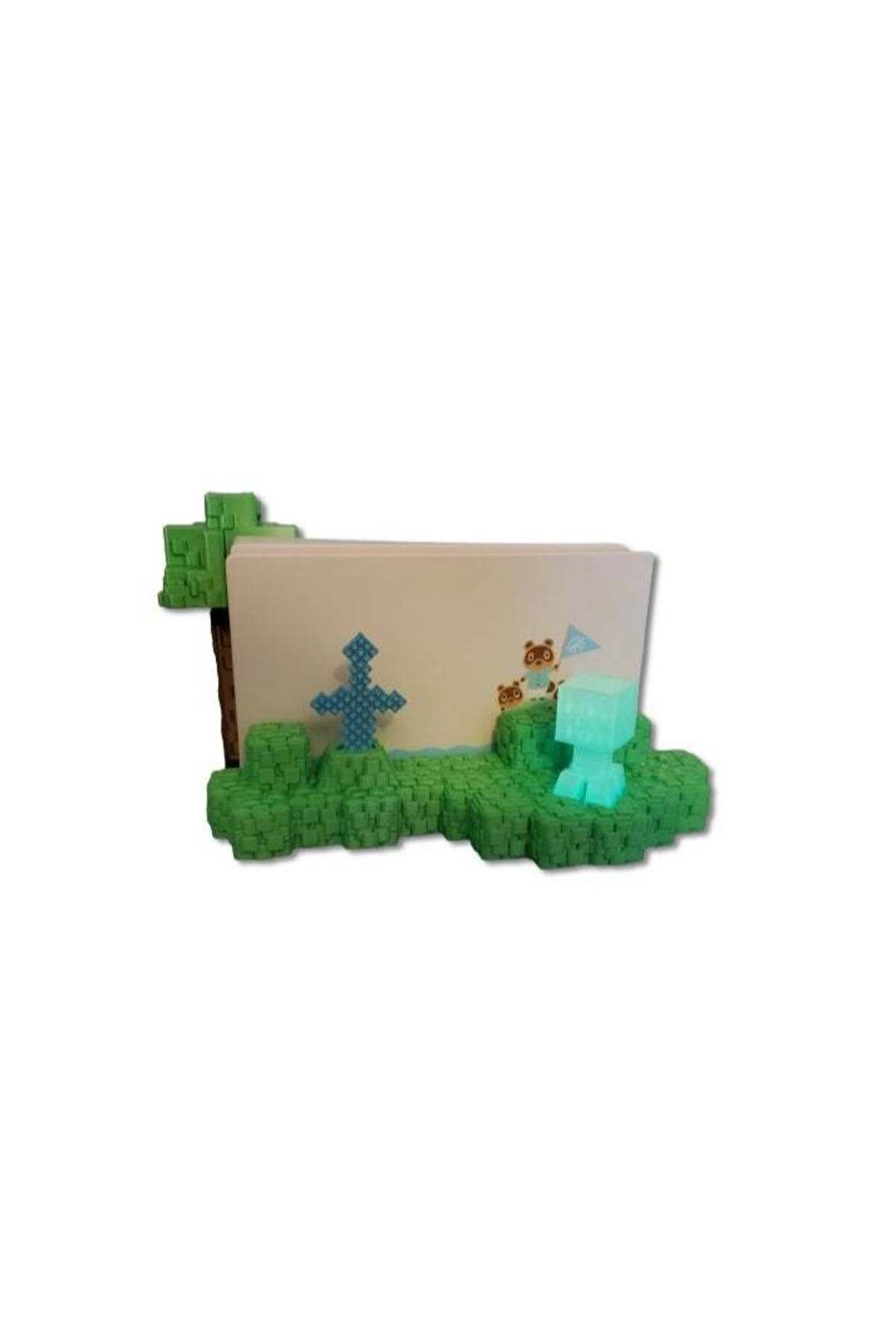 3D Brothers-Nintendo Switch Dock Stand - Minecraft Design Holder Nintendo Accessories Base 1