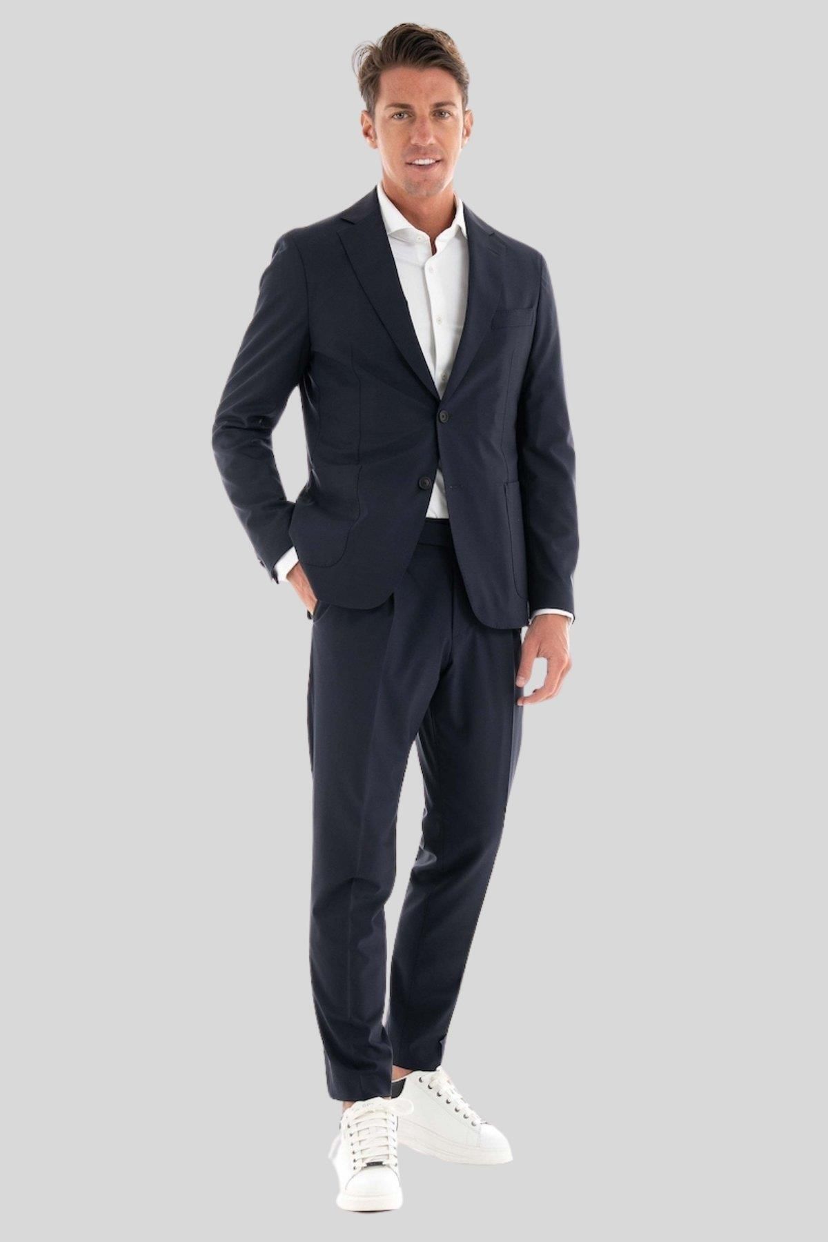 کت بلیزر مردانه ژاکت BLAZER SLIM FIT NAVY BLUE BOSS