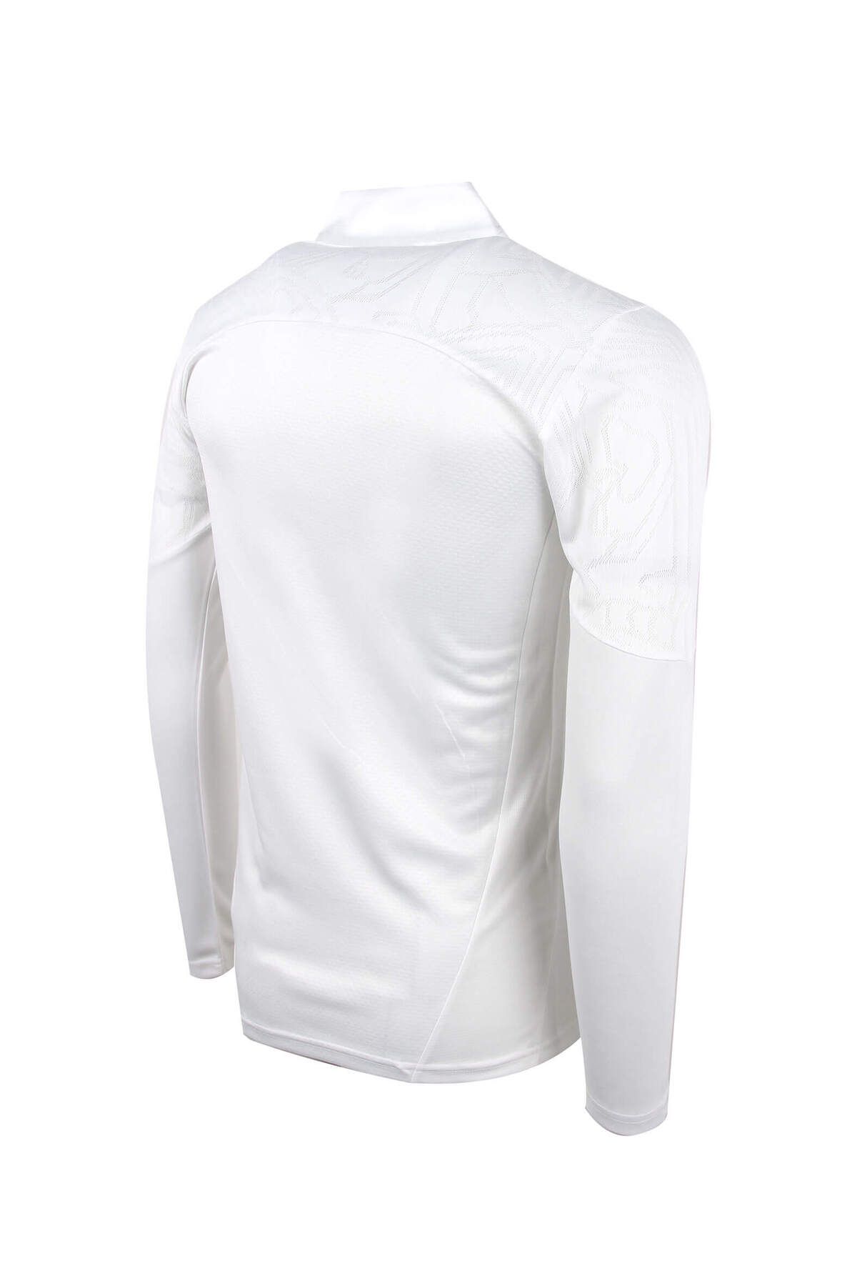 Puma-Fenerbahce 2024/2025 A Team Weiß Trainer Hälfte Reißverschluss Sweatshirt 3