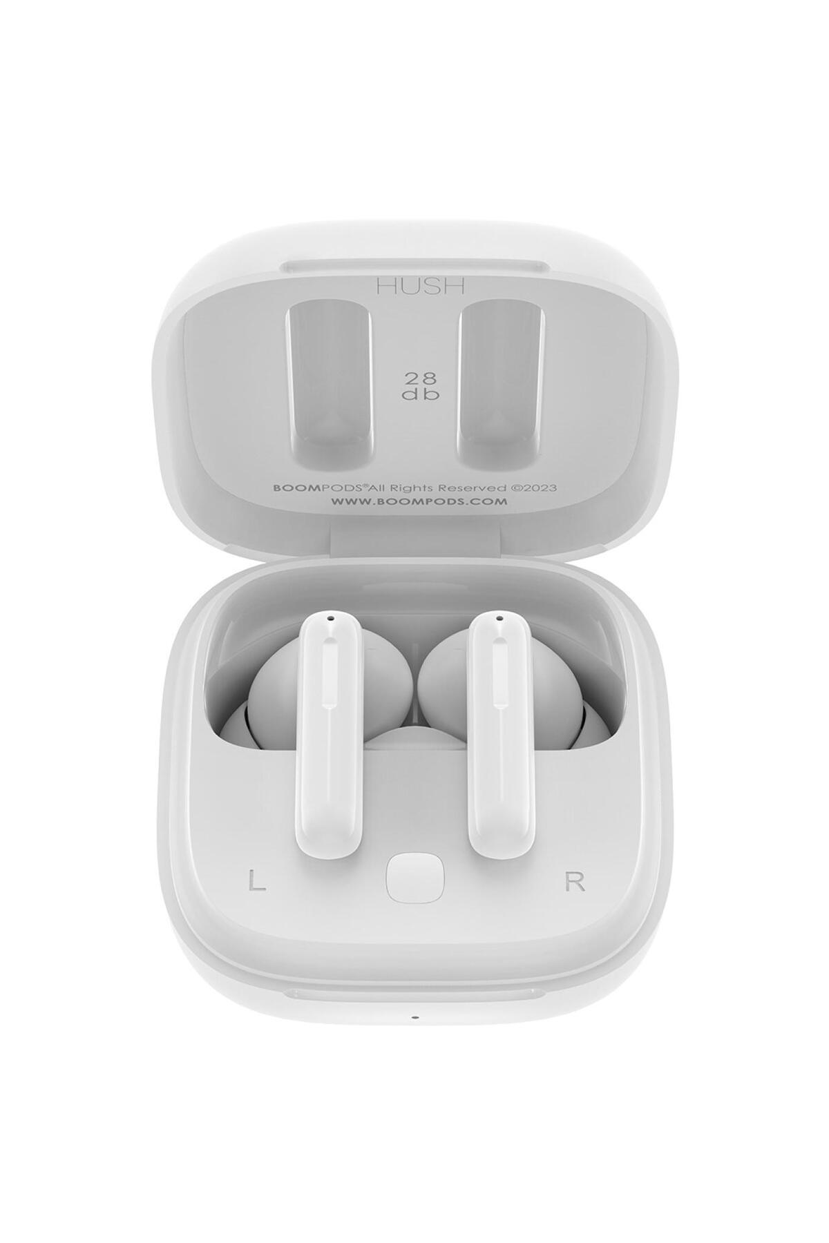 Bassline Hush ANC, TWS Kulaklık, Beyaz