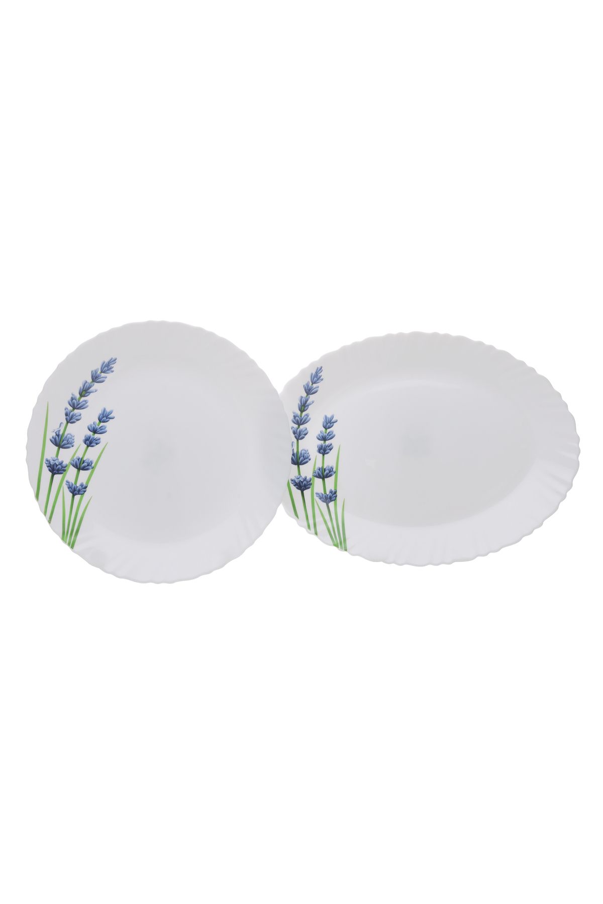 ROYALFORD-44 Pcs Opalware Dinner Set, English Lavender, Floral design | RF10679 4