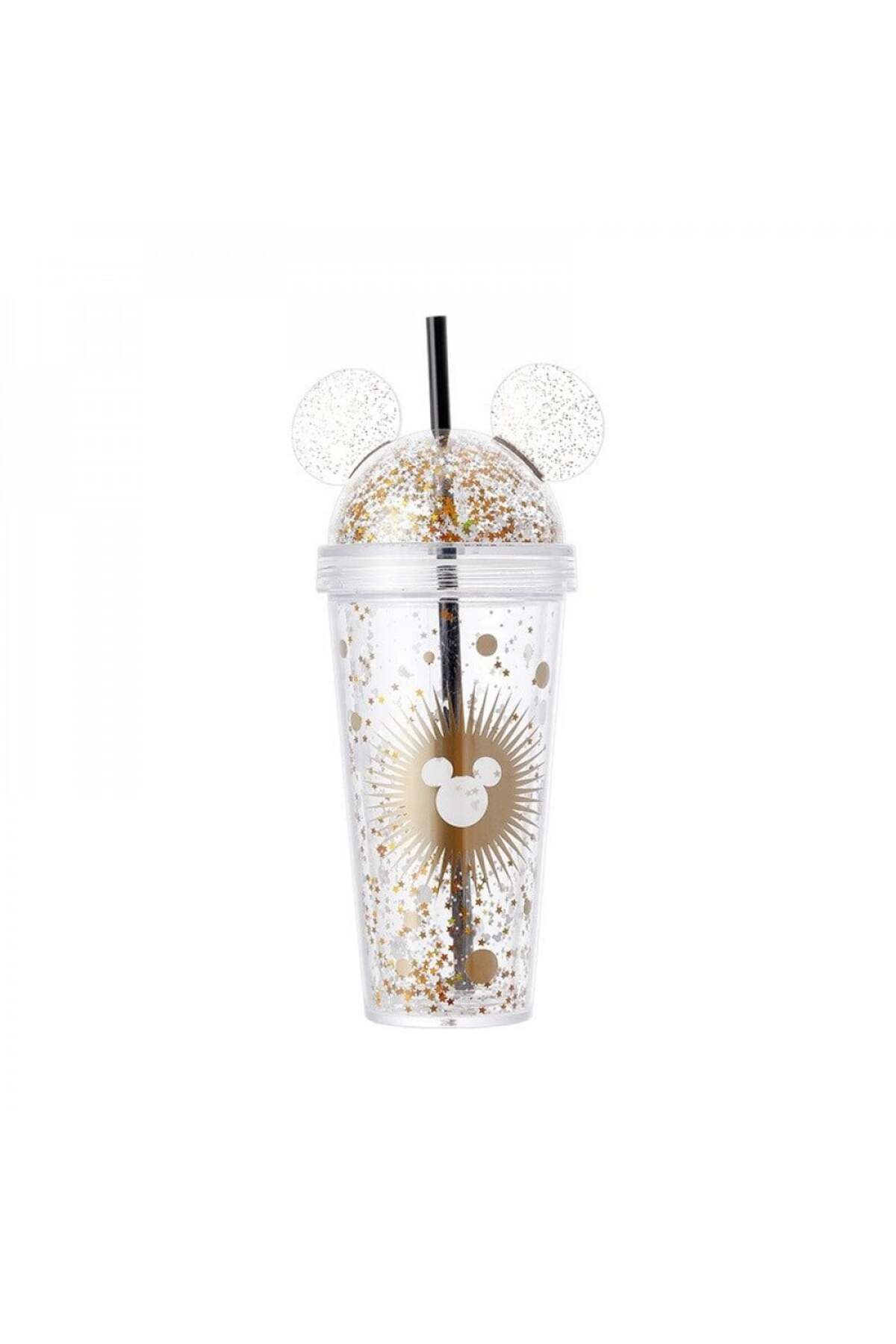 Miniso-Cup with a bottle - 420 ml - Mickey Mouse 3