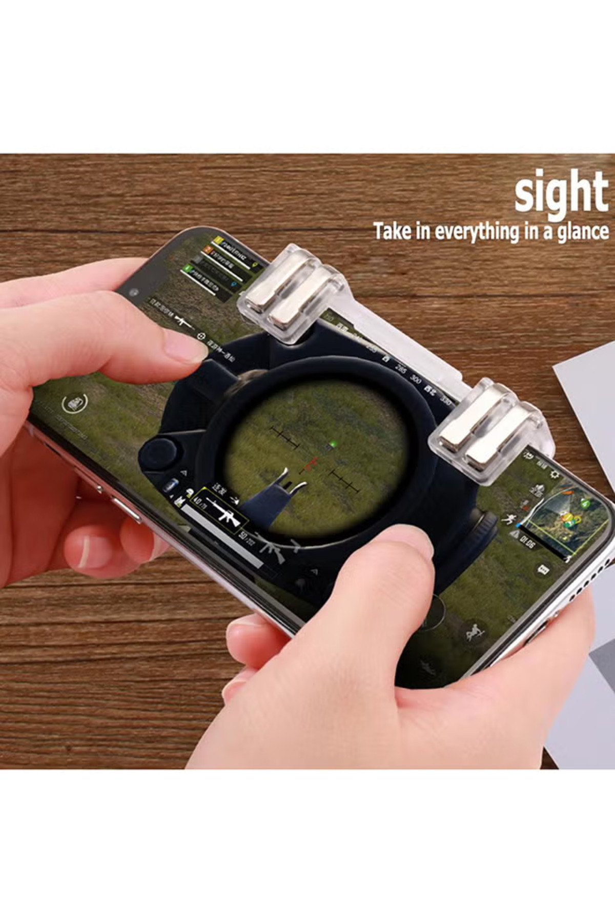 Primo Plus-K9 Mobile Phone Game Grip Fire Button Controller Joystick Gamepad for PUBG 6