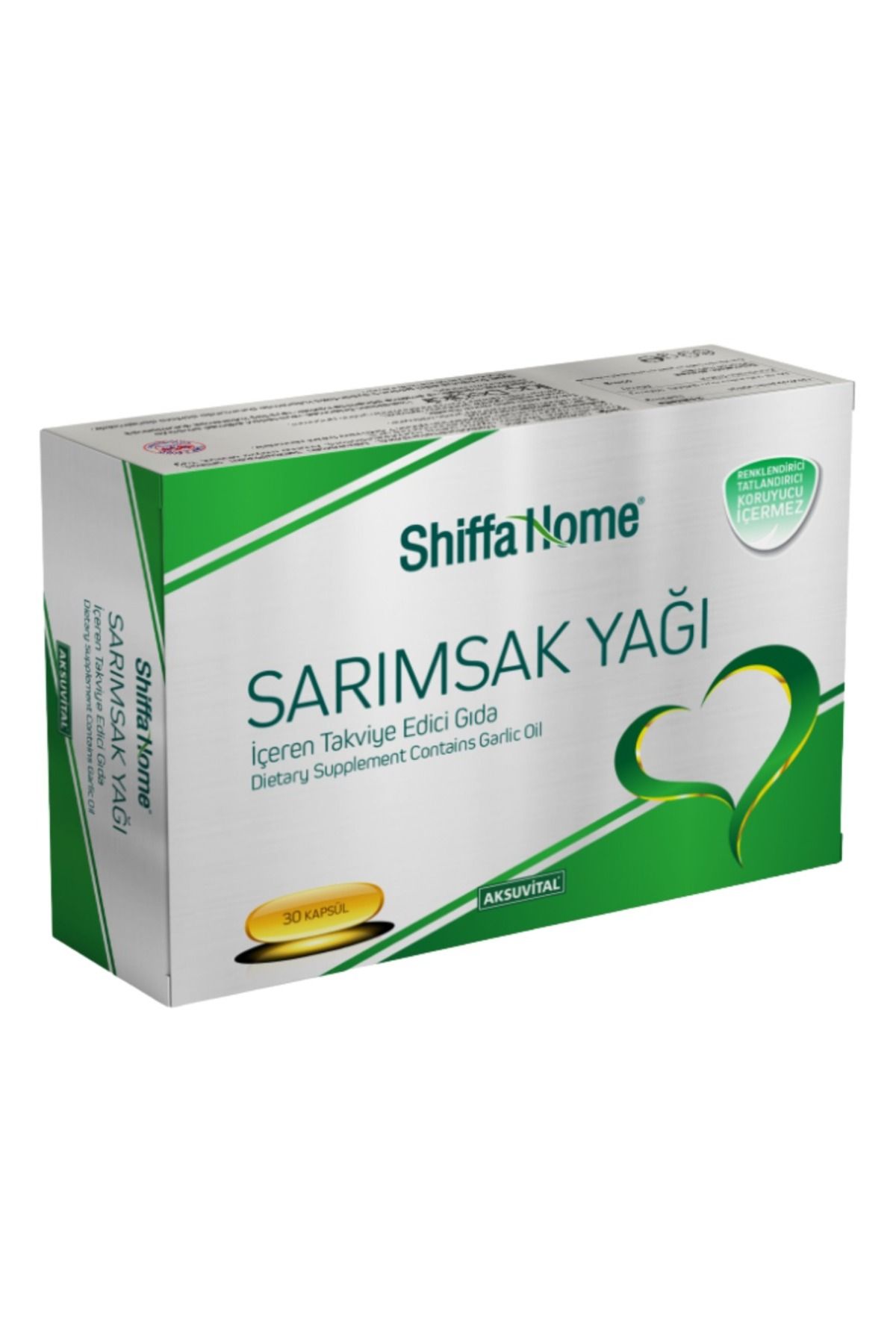 Aksu Vital Sarımsak Yağı 30 Kapsül