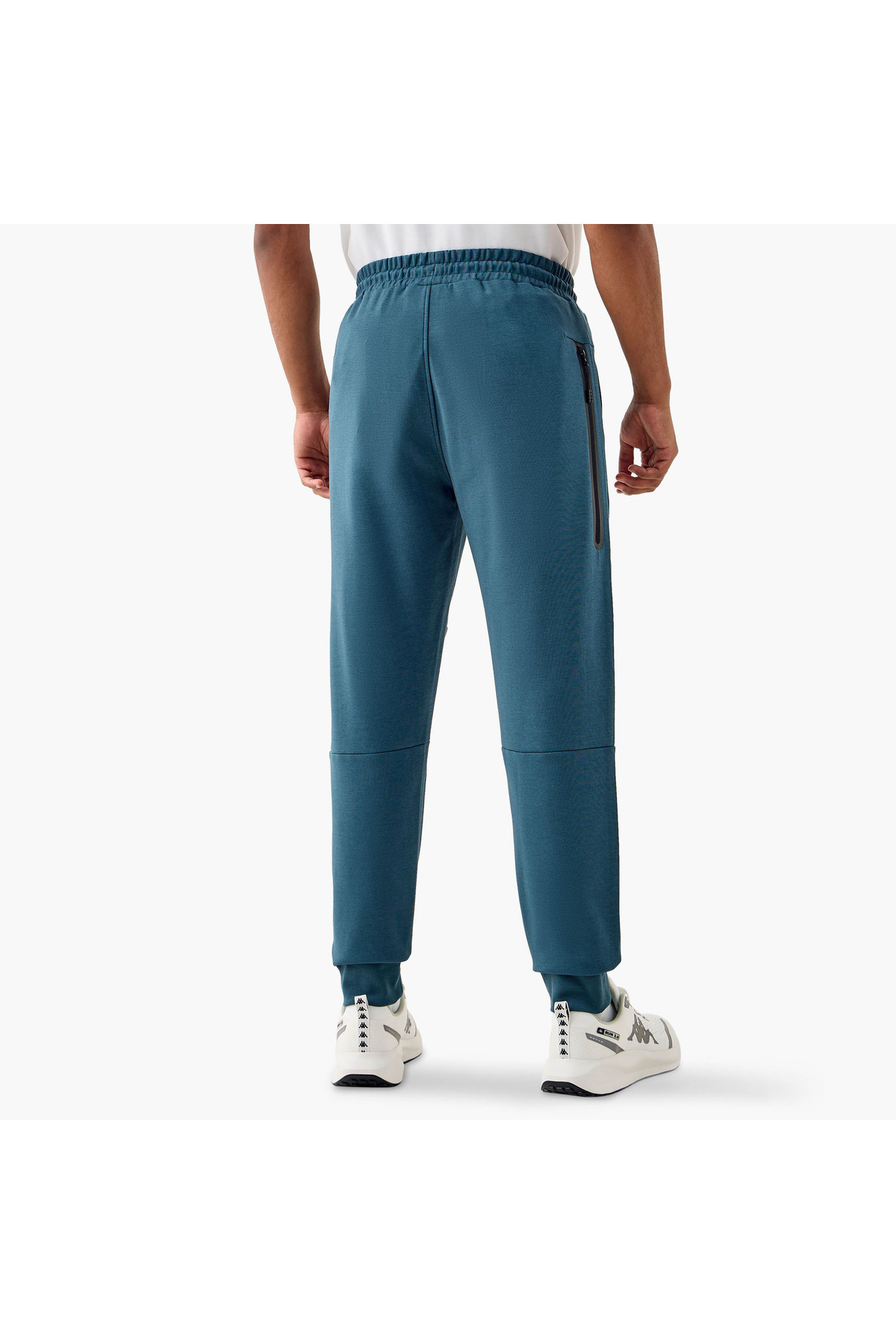 Kappa-Drawstring Detail Joggers with Pockets 3