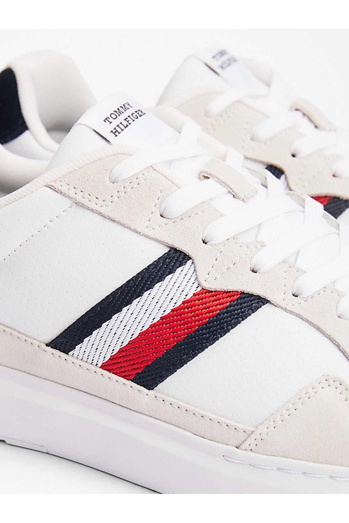 Tommy Hilfiger-KÖNNYŰ CUPSOLE LTH MIX CSÍKOK 6