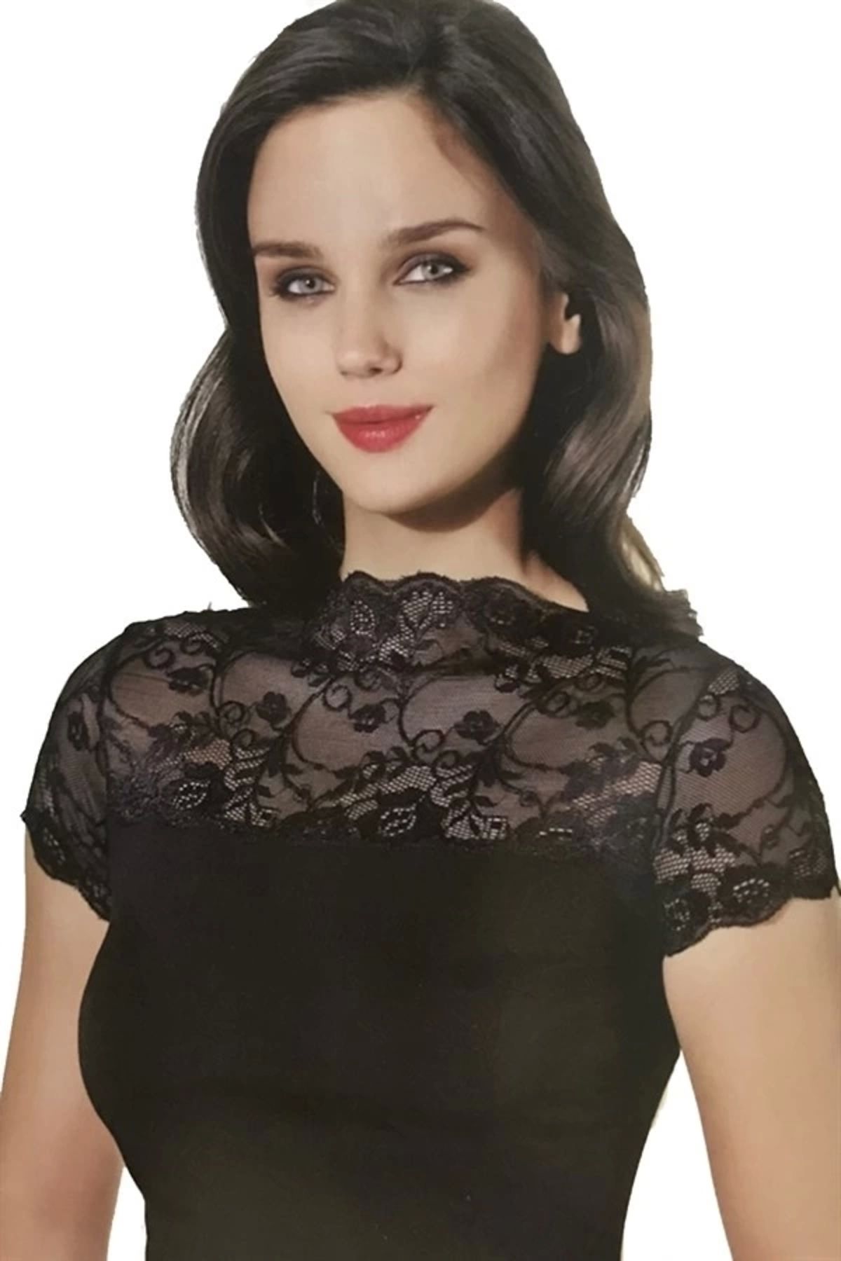 FTT SHOPPING MARKET Şahinler Likralı Dantelli Atlet B624