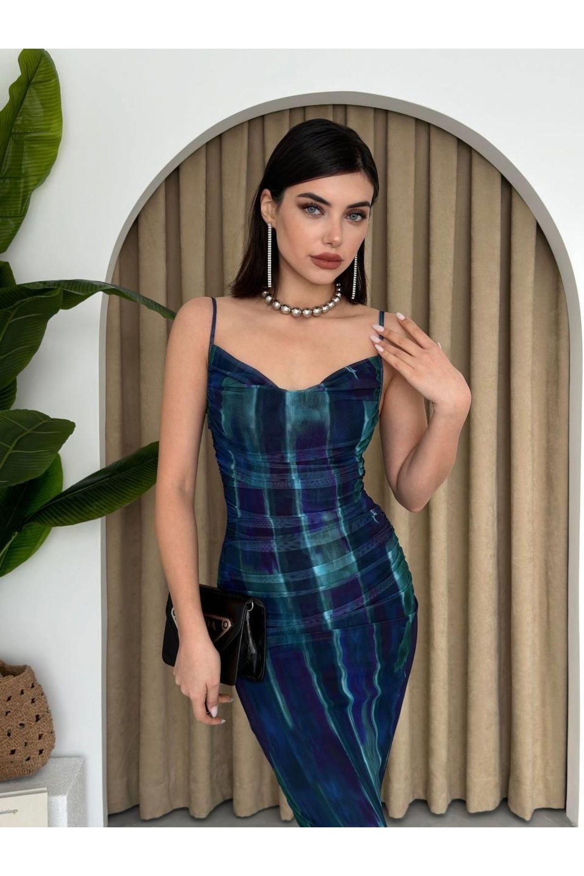 fh fashionhere Bruce İp Askılı Elbise